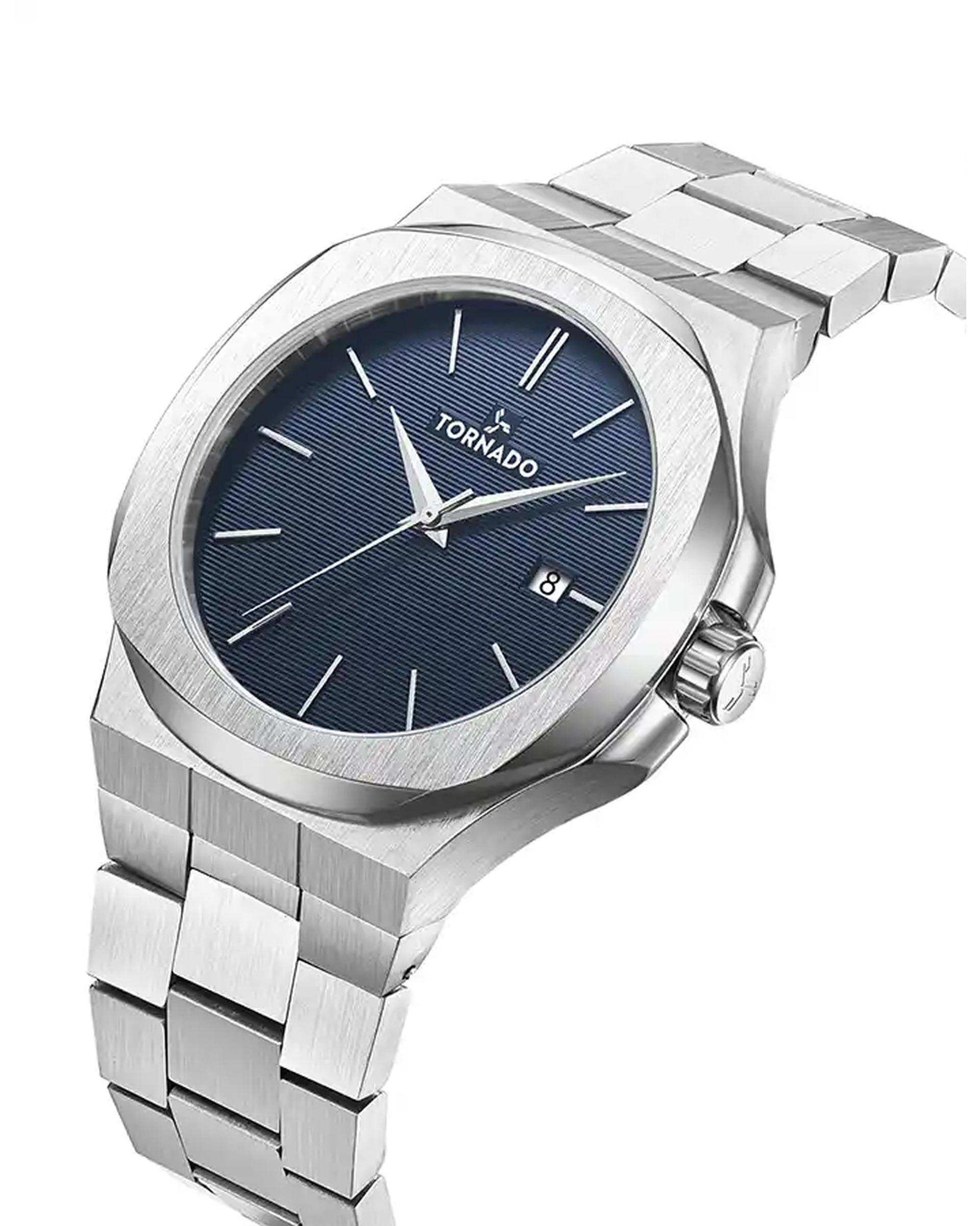 ساعت مچی مردانه عقربه ای تورنادو Tornado مدل T21001-SBSL