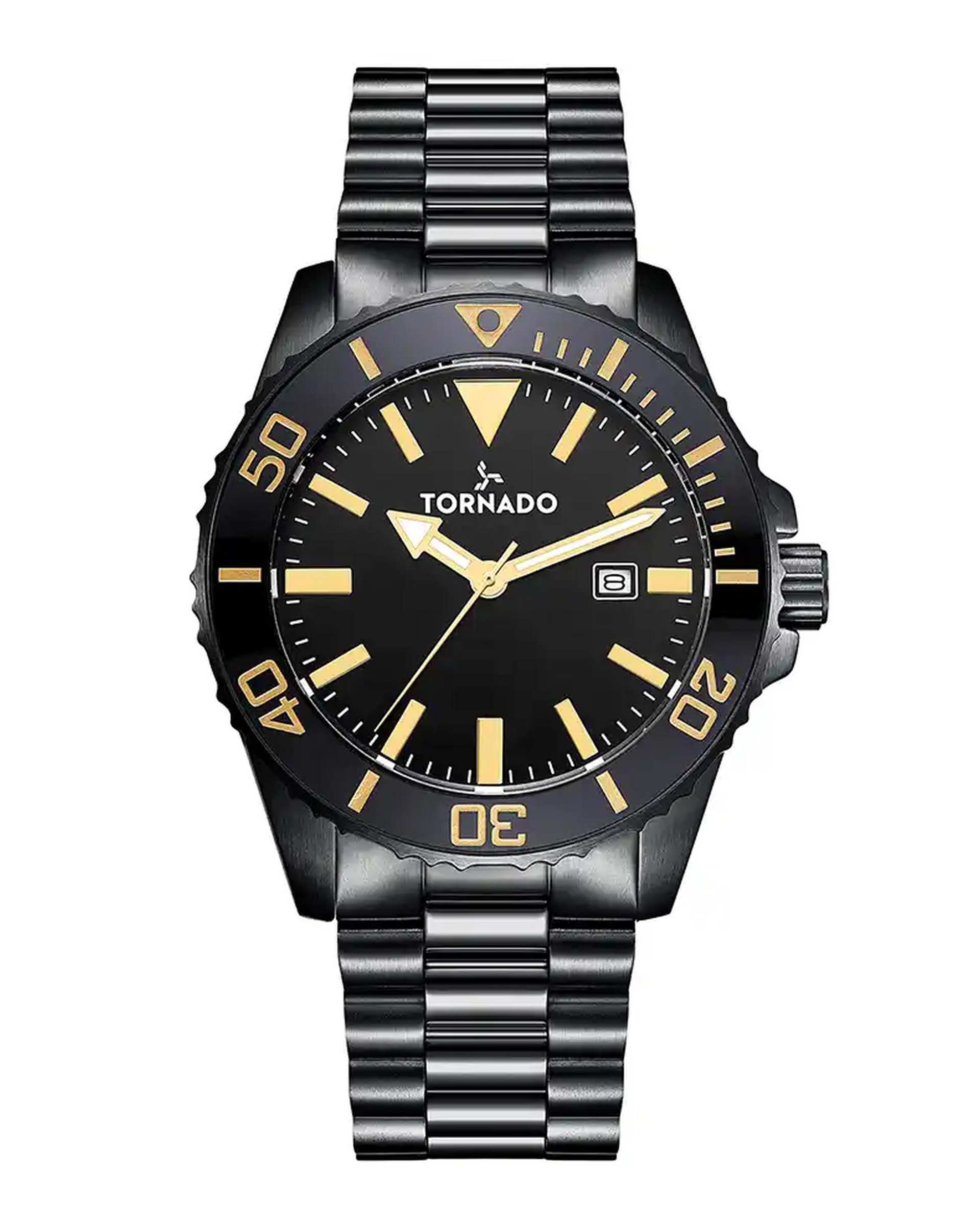 ساعت مچی مردانه عقربه ای تورنادو Tornado مدل T22001-BBBBG