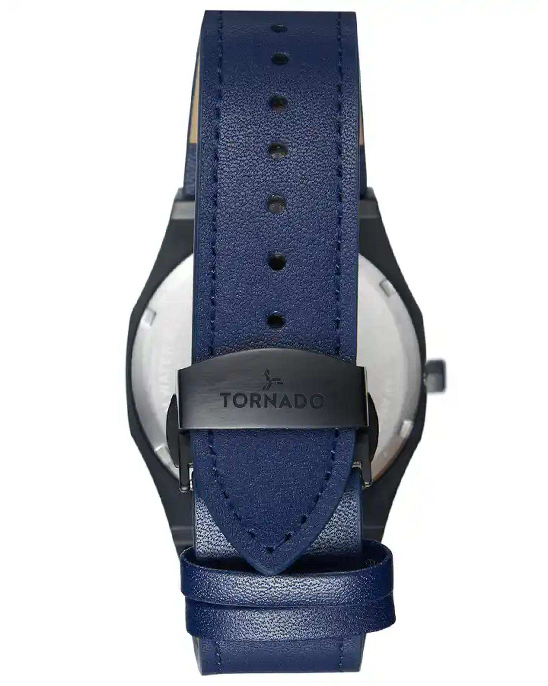 ساعت مچی مردانه عقربه ای تورنادو Tornado مدل T22002-BLNN