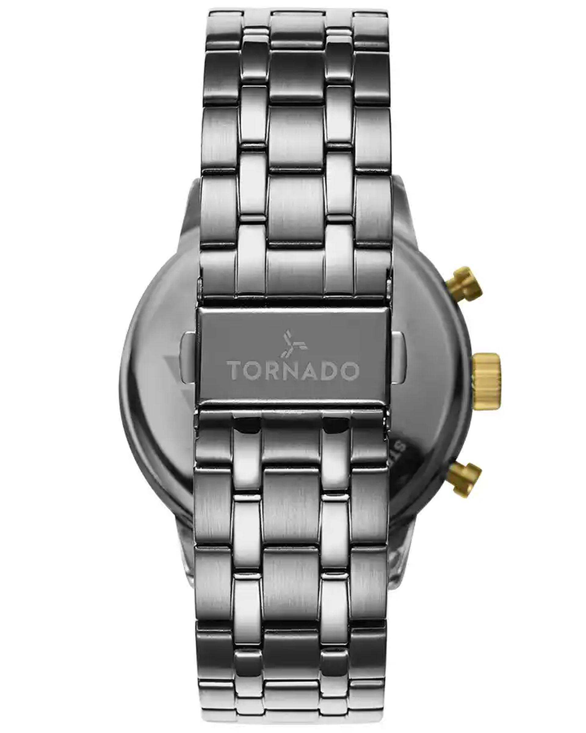 ساعت مچی مردانه عقربه ای تورنادو Tornado مدل T6102-SBSH