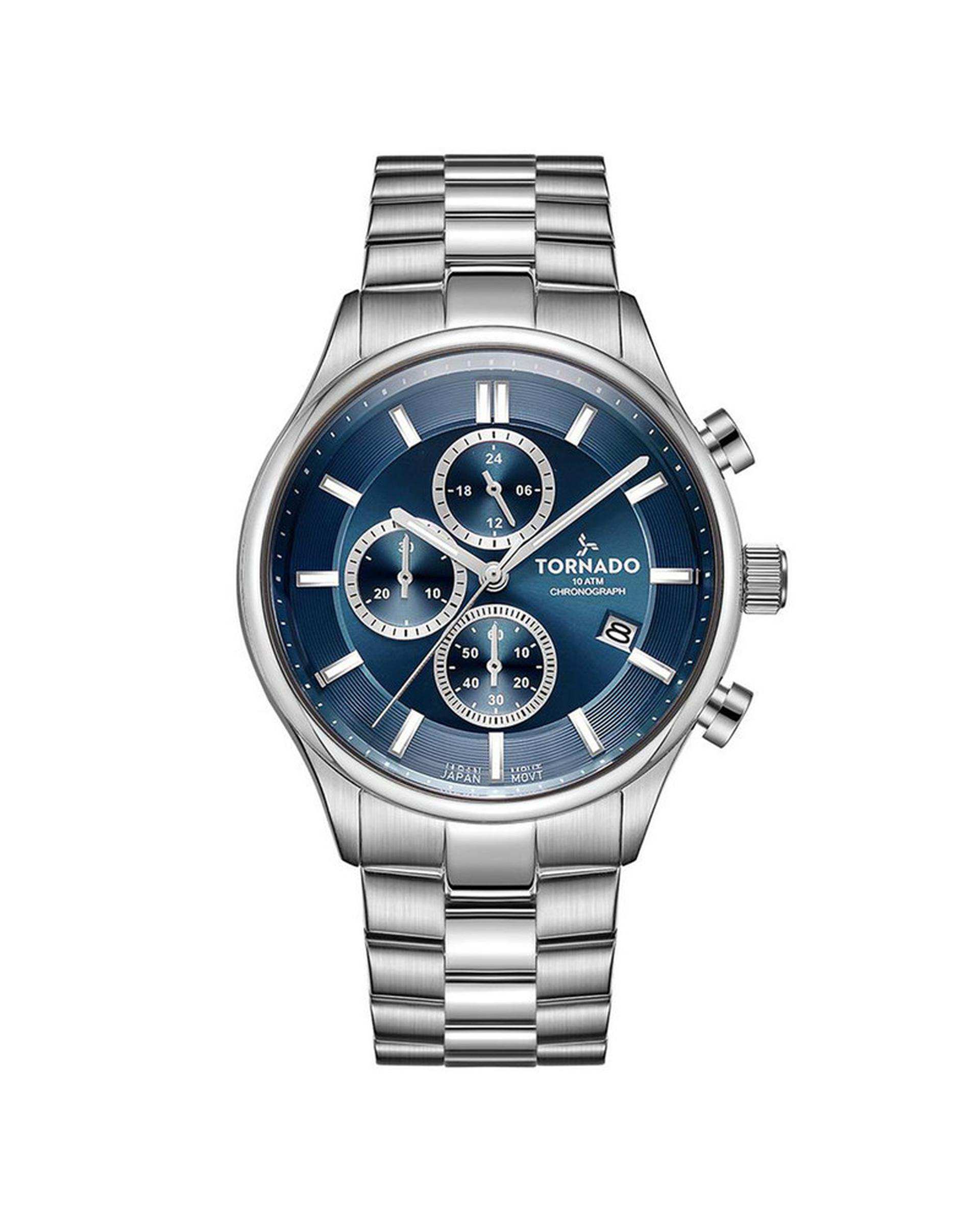 ساعت مچی مردانه عقربه ای تورنادو Tornado مدل T6106B-SBSN