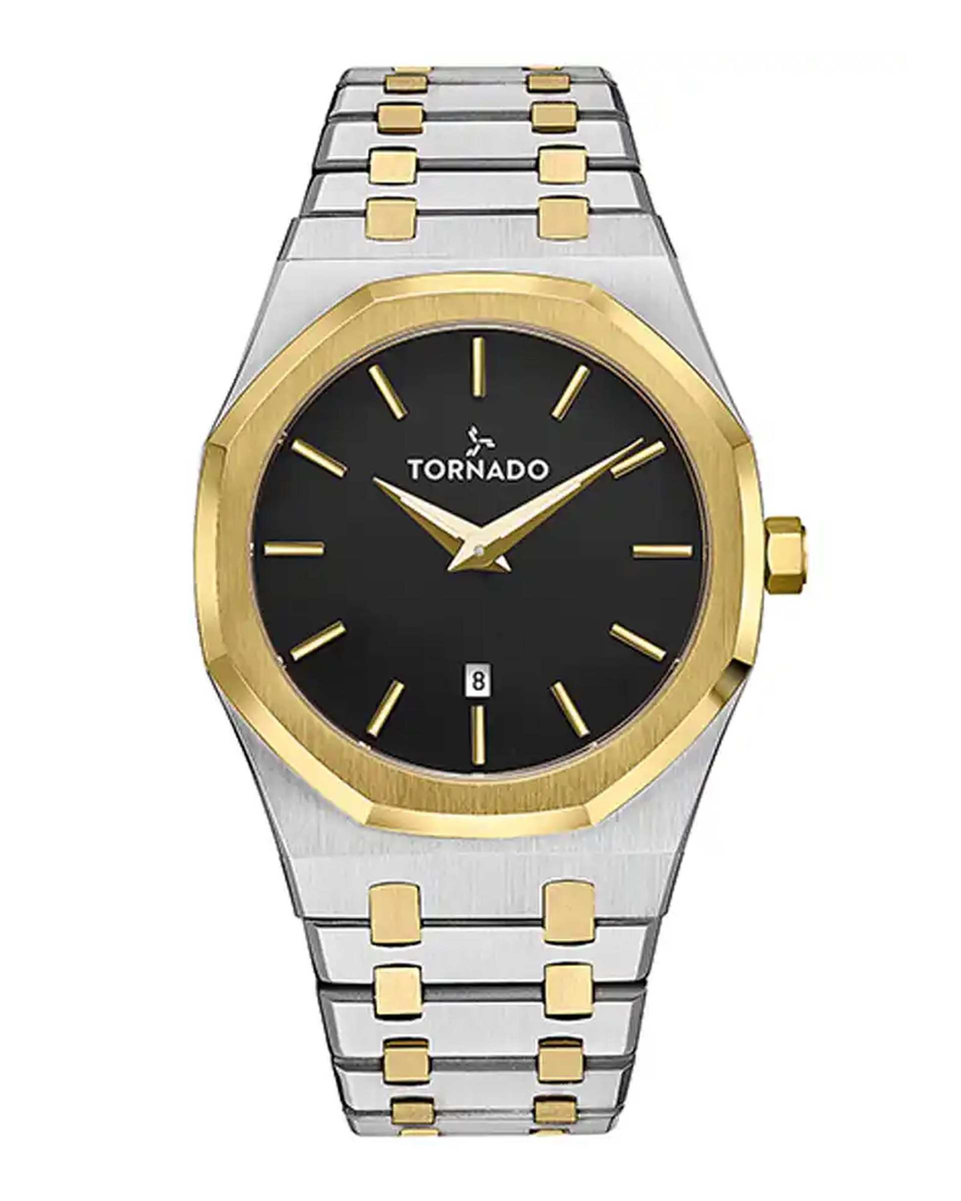 ساعت مچی مردانه عقربه ای تورنادو Tornado مدل T9009-TBTB