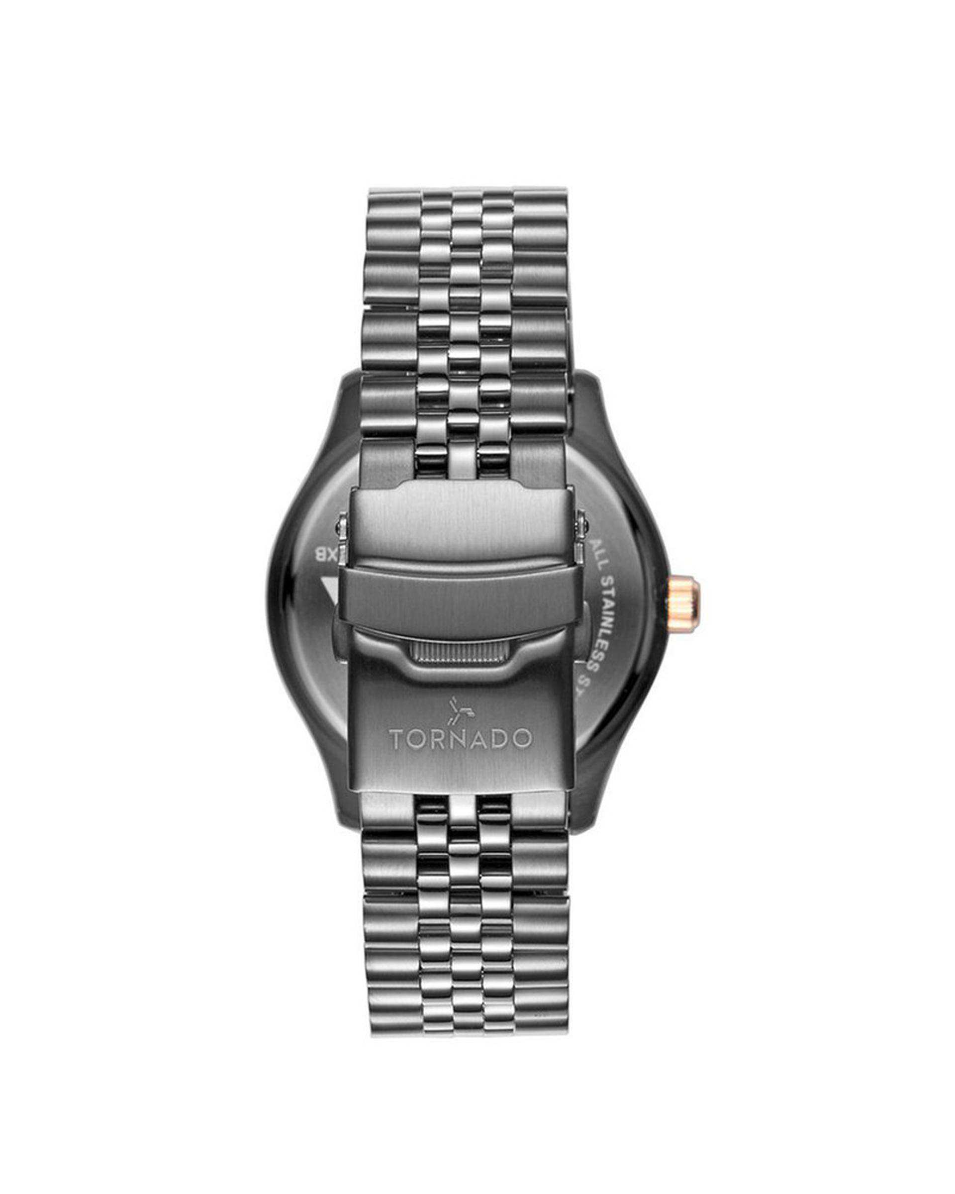 ساعت مچی مردانه عقربه ای تورنادو Tornado مدل T20006B-XBXB