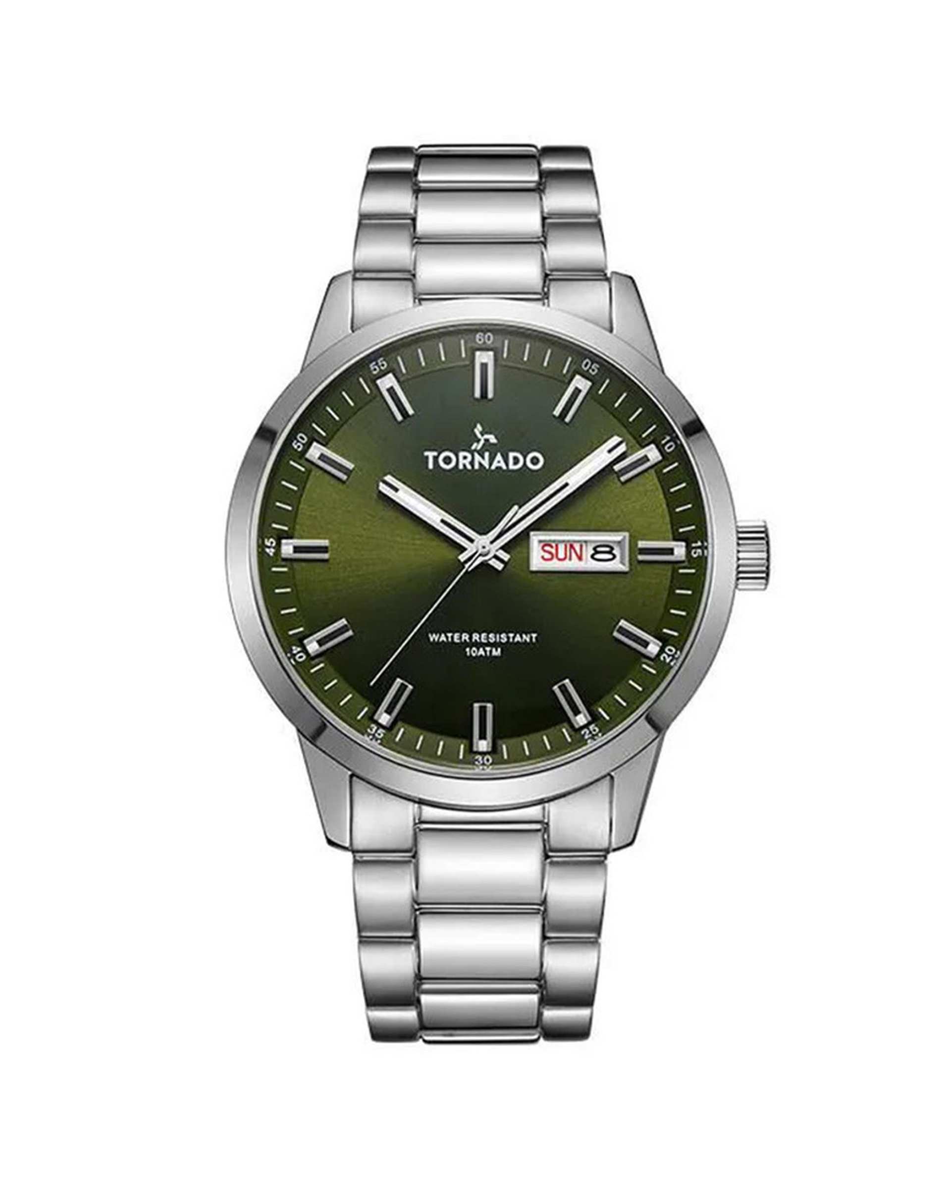 ساعت مچی مردانه عقربه ای تورنادو Tornado مدل T23001-SBSH