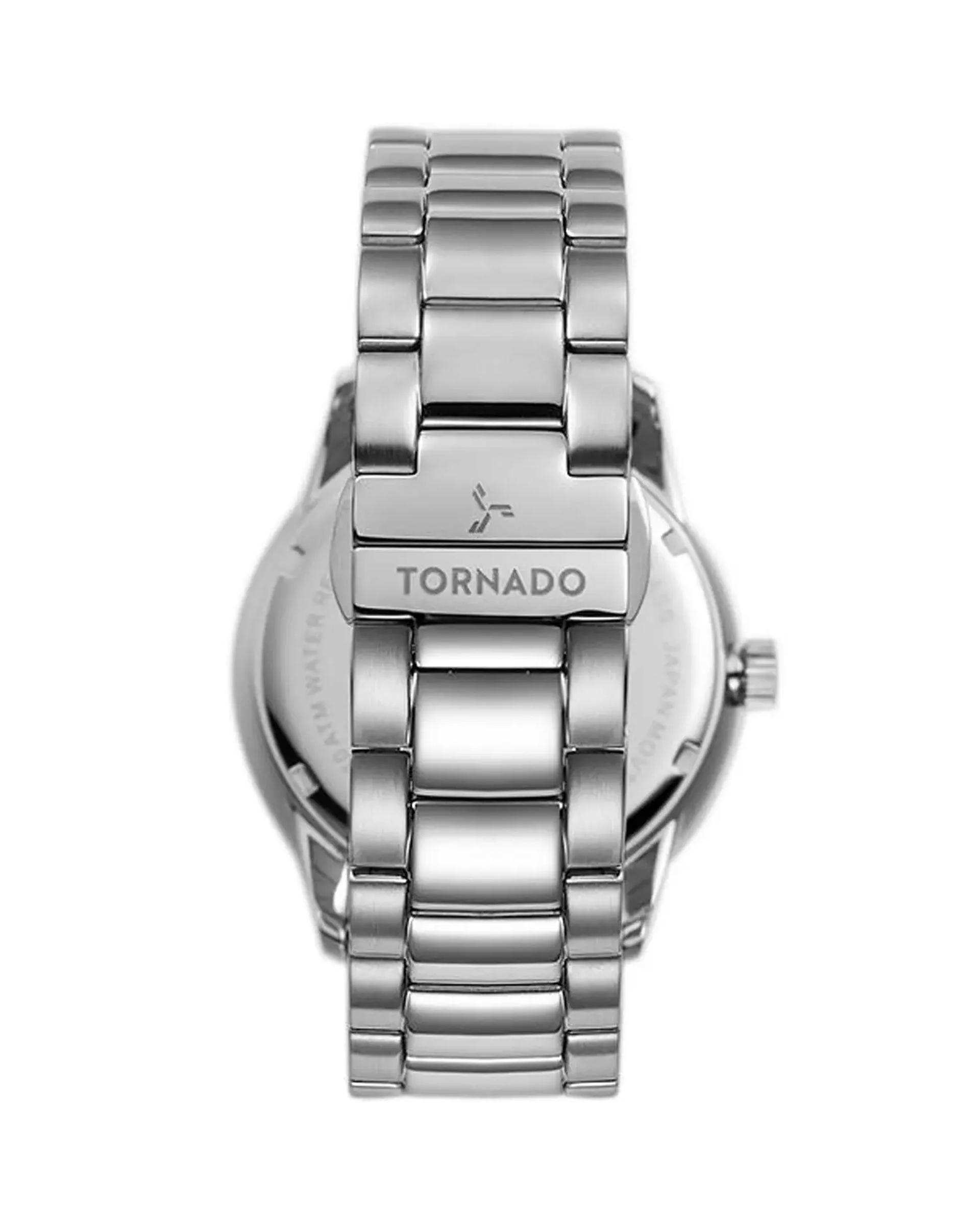 ساعت مچی مردانه عقربه ای تورنادو Tornado مدل T23001-SBSO