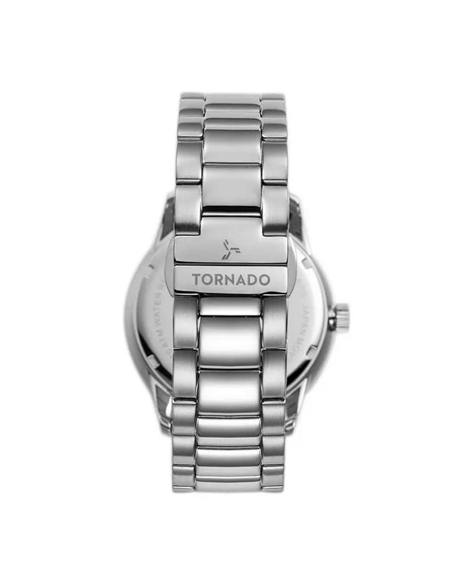 ساعت مچی مردانه عقربه ای تورنادو Tornado مدل T23001-SBSY