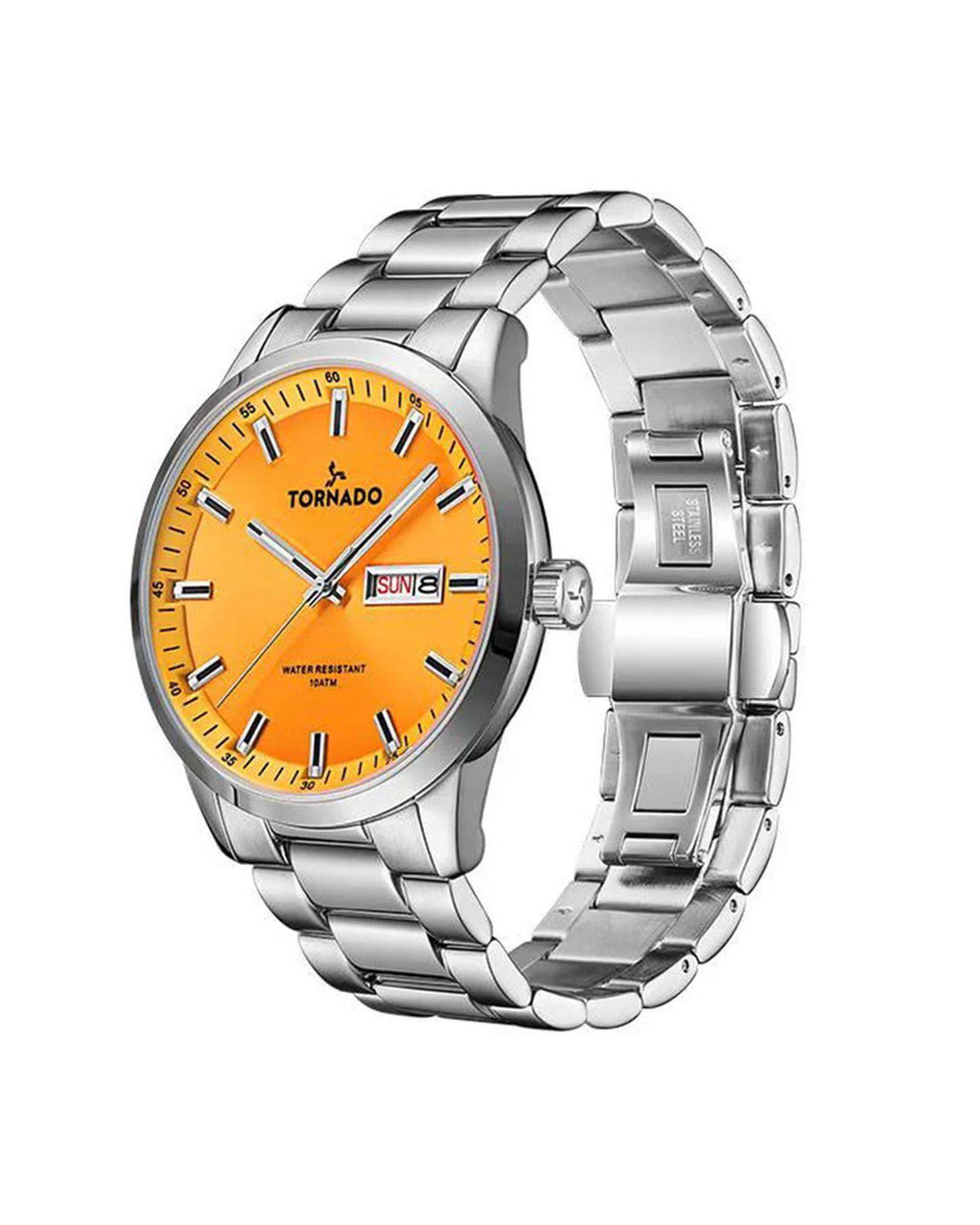 ساعت مچی مردانه عقربه ای تورنادو Tornado مدل T23001-SBSY