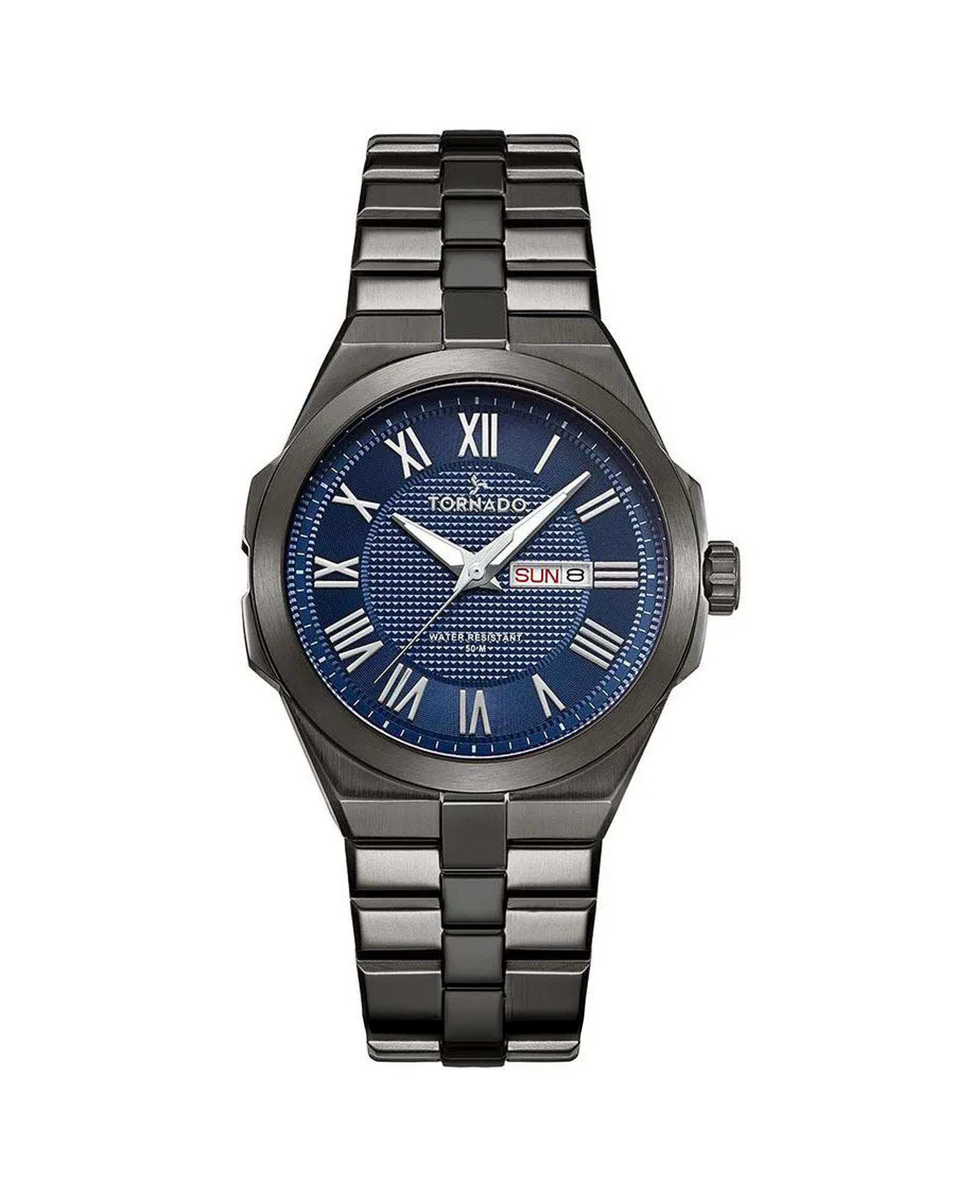 ساعت مچی مردانه عقربه ای تورنادو Tornado مدل T8007B-XBXN