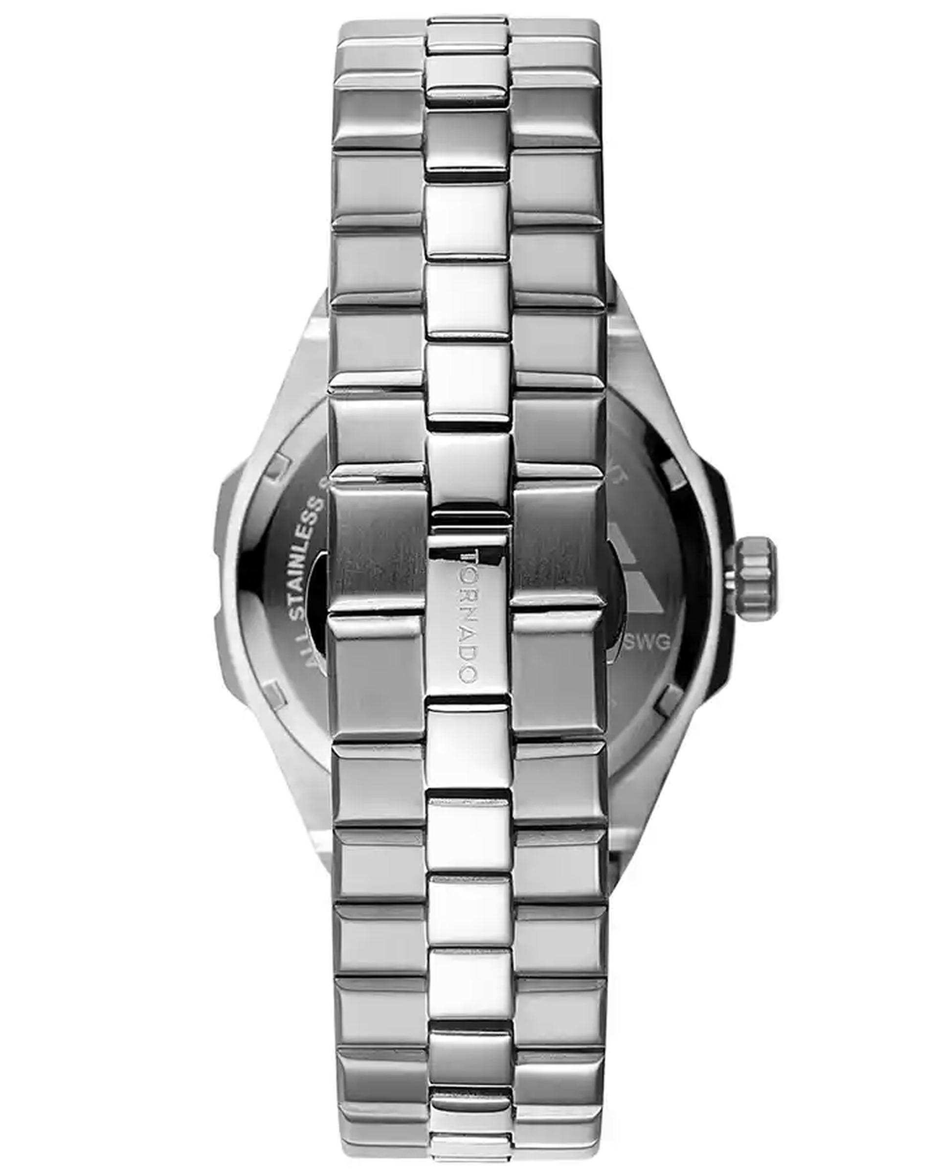 ساعت مچی مردانه عقربه ای تورنادو Tornado مدل T8007-SBSN