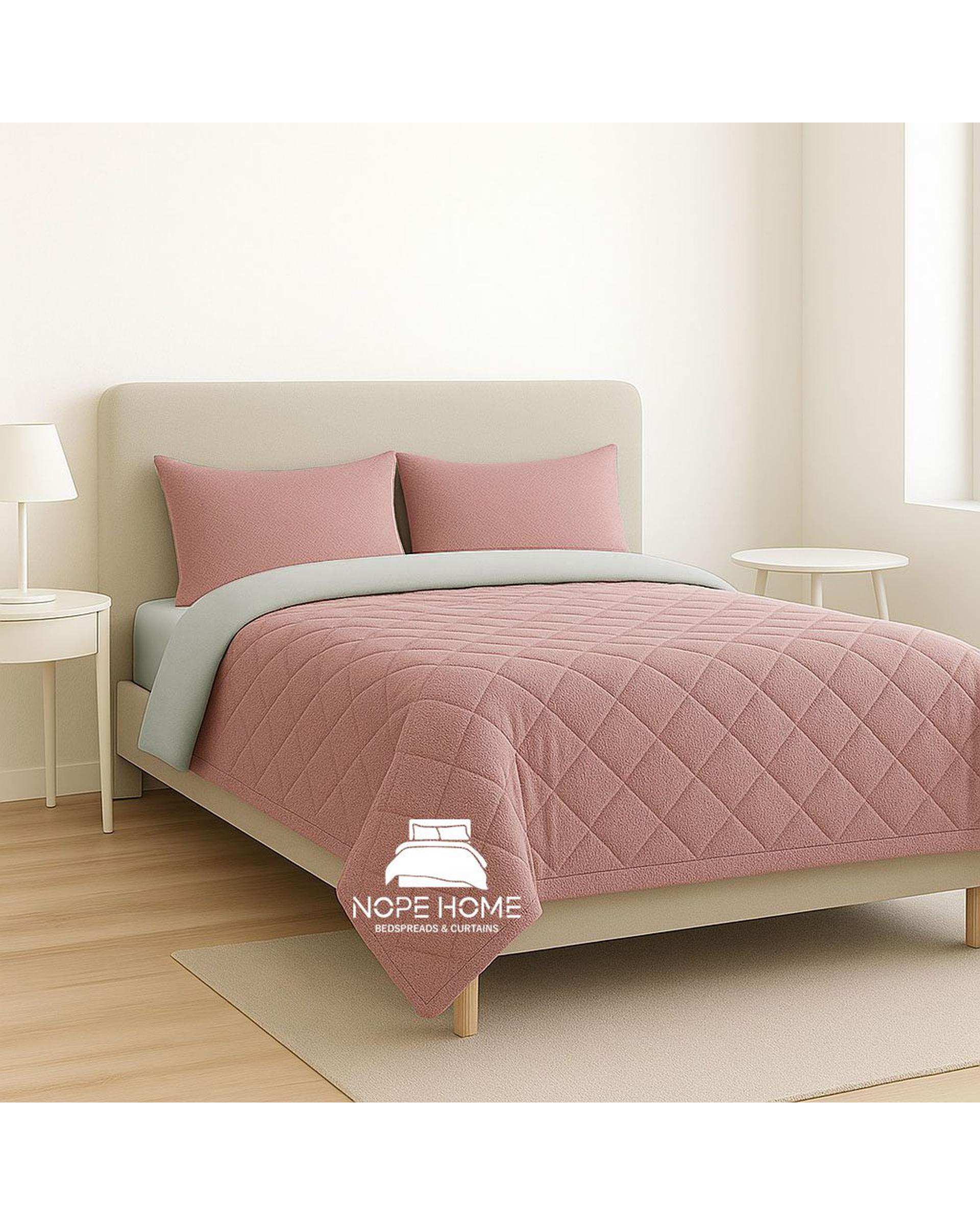 سرویس روتختی مخمل حصیری بافت ریز دایموند یک نفره پنج تکه کالباسی نوپه هوم Nopehome تشک عرض ۸۰ الی ۹۰ سانت