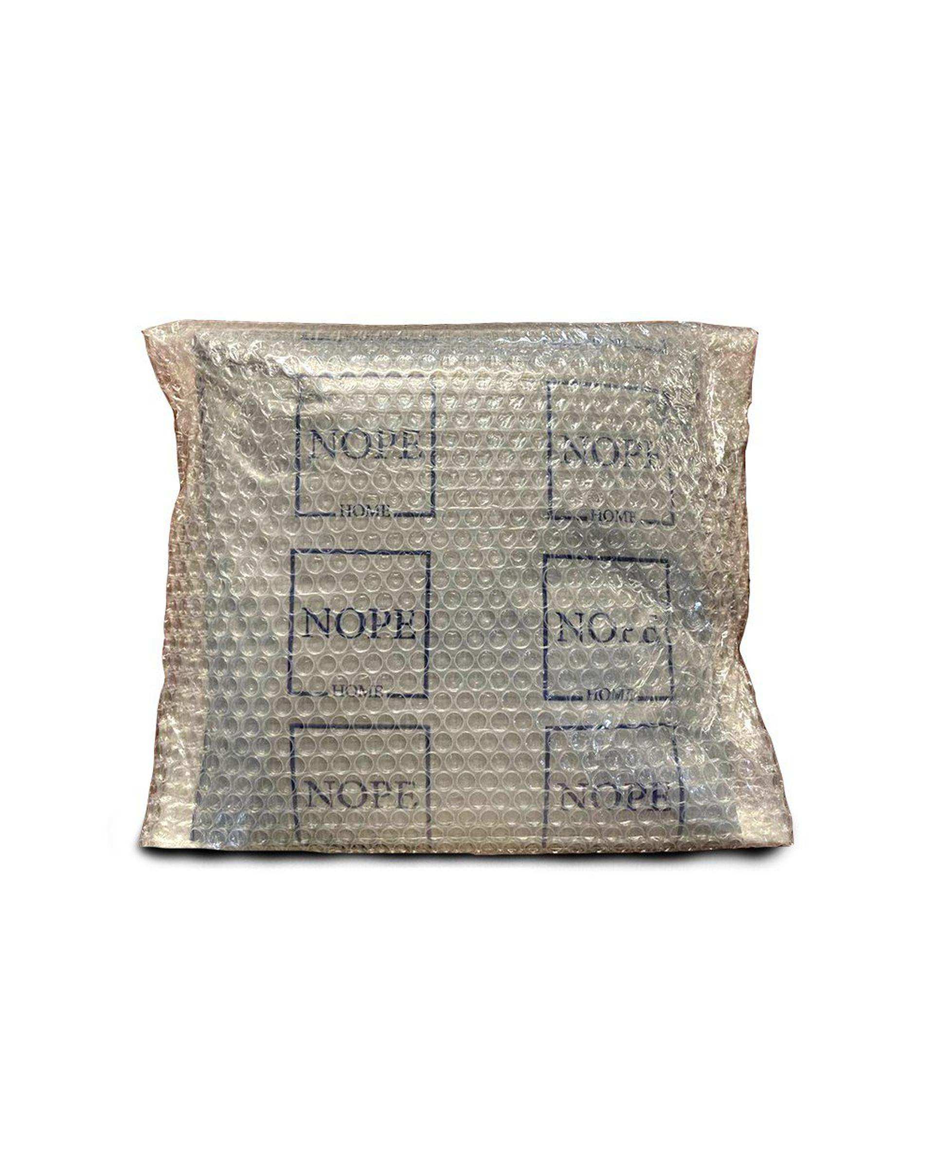 سرویس روتختی یک نفره سه تکه پینترستی کاوری نخ پنبه سیمپل کرم نچرال نوپه هوم Nopehome تشک عرض ۸۰ الی ۹۰ سانت