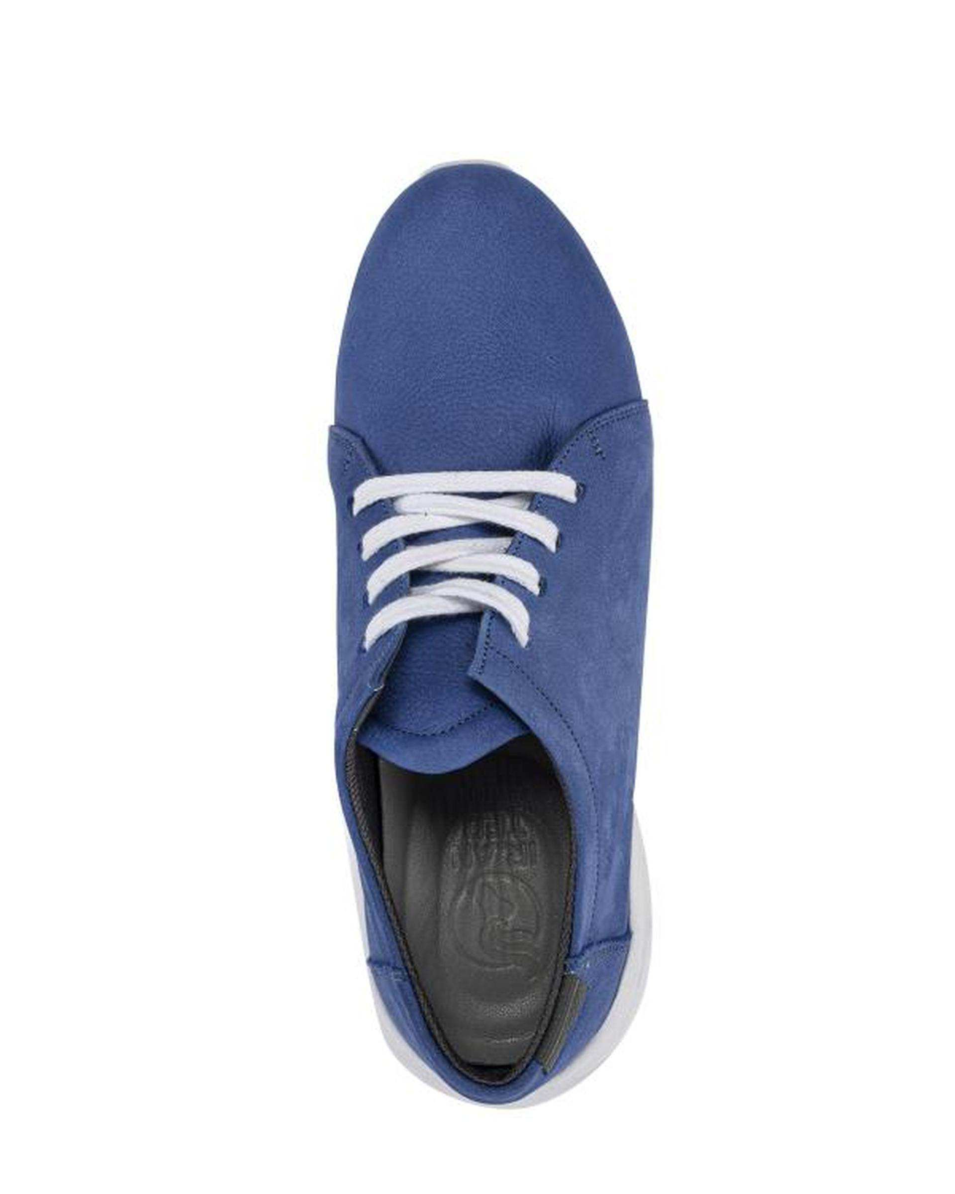 کفش چرم زنانه کژوال آبی ایران طب Iran Teb مدل کمپر 204917