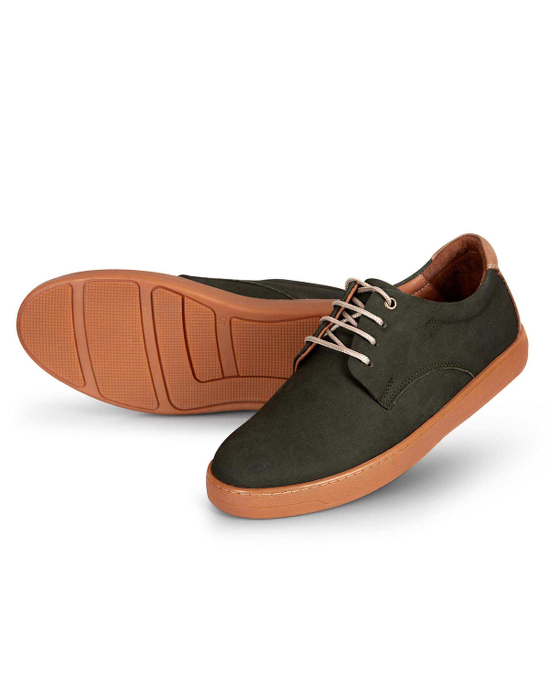 کفش چرم مردانه کژوال سبز یشمی ایران طب Iran Teb مدل پانو 2005951