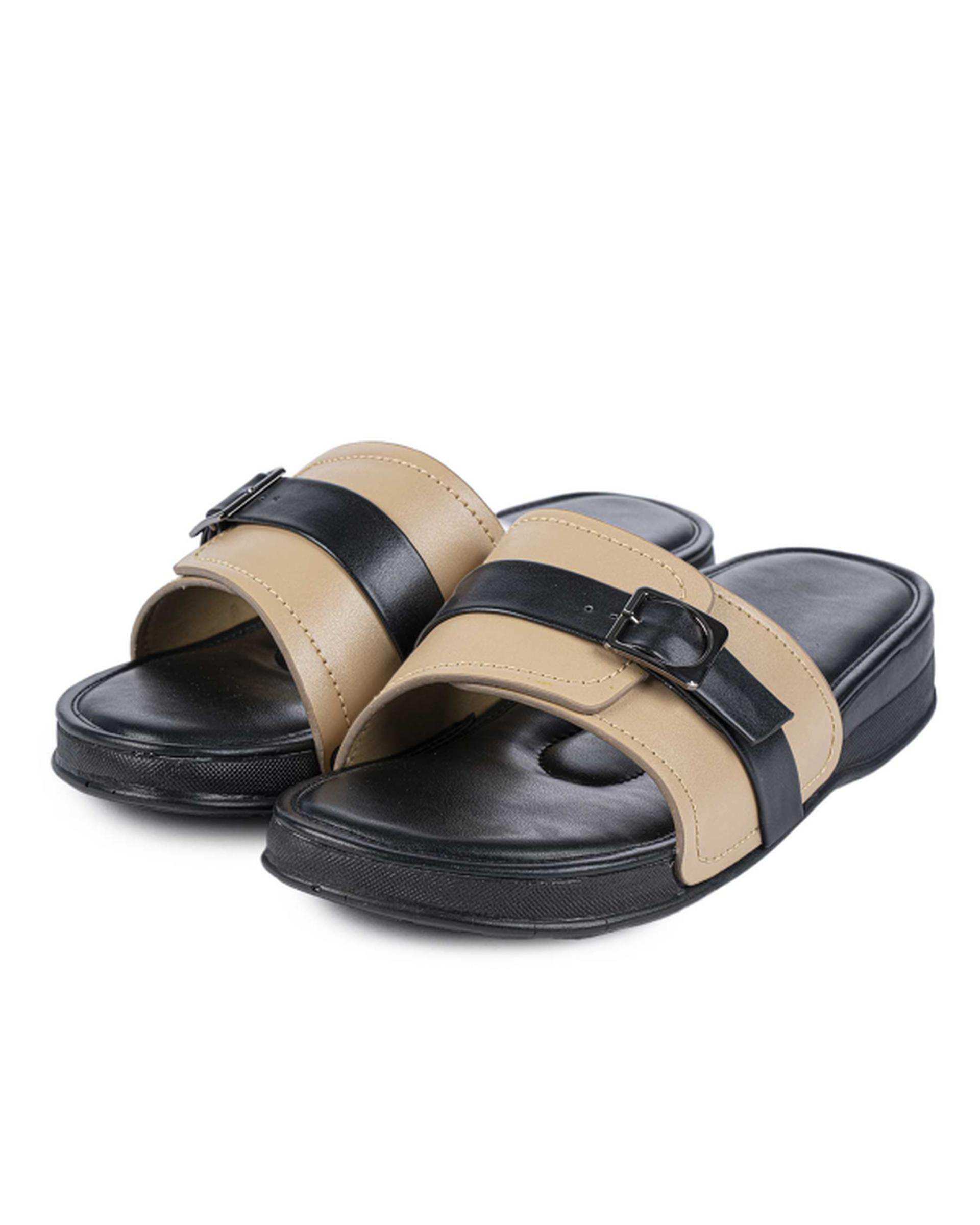 صندل زنانه کرم ایران طب Iran Teb مدل 113