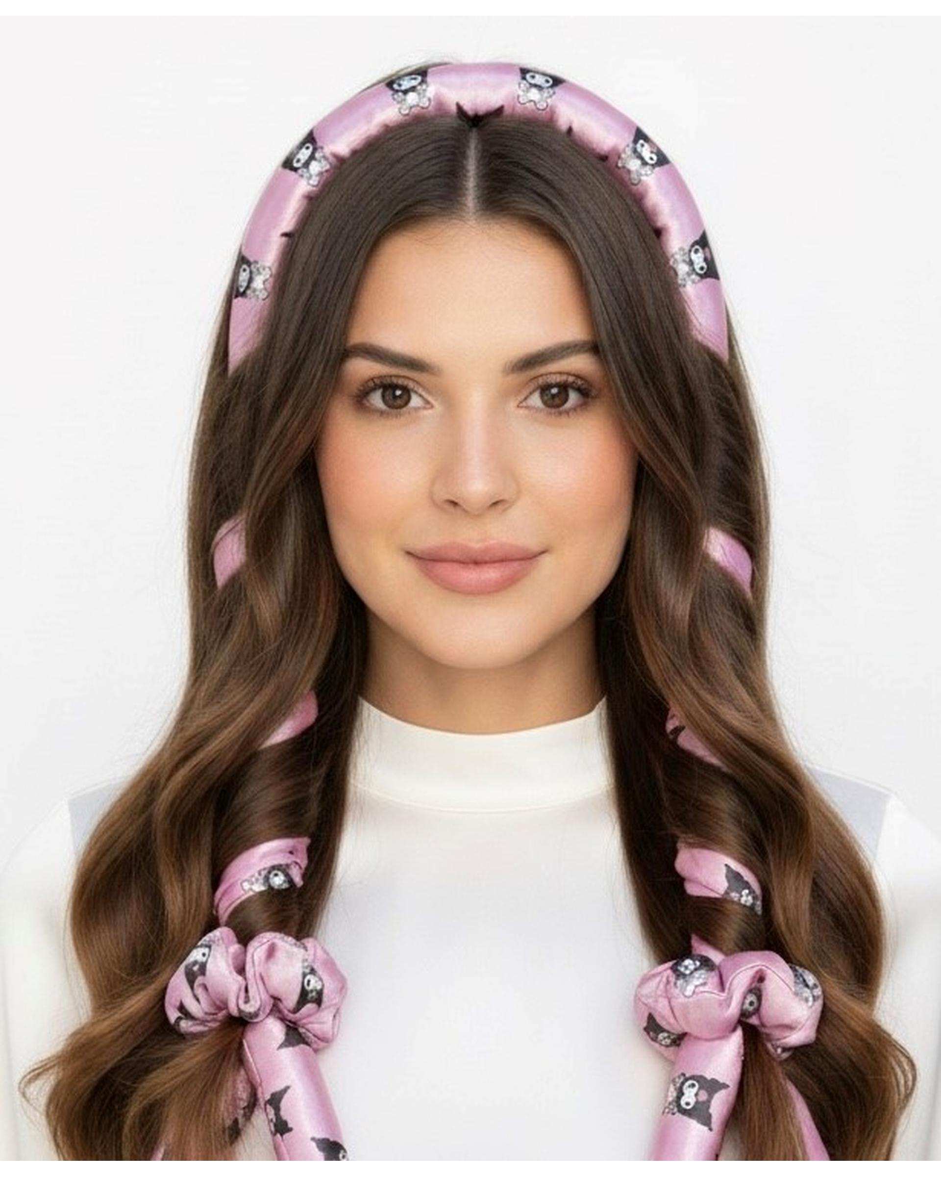 بیگودی مدل کرلی روبان همراه کش مو