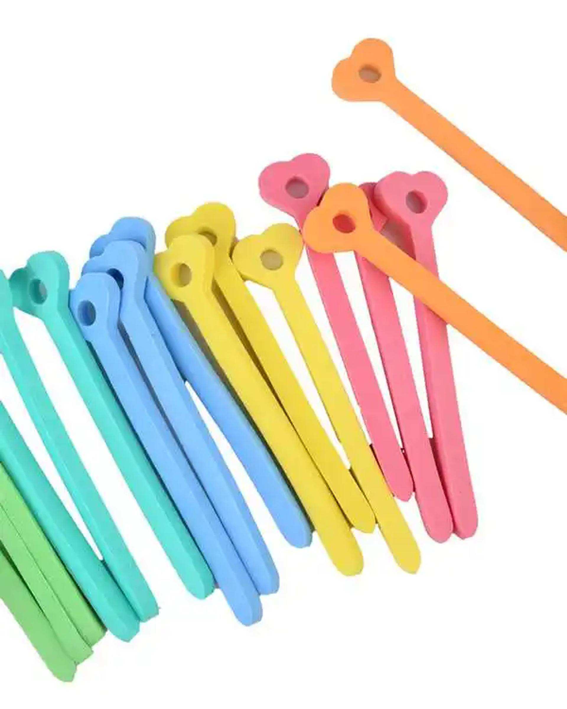 بیگودی مو مدل فومی بسته 18 عددی