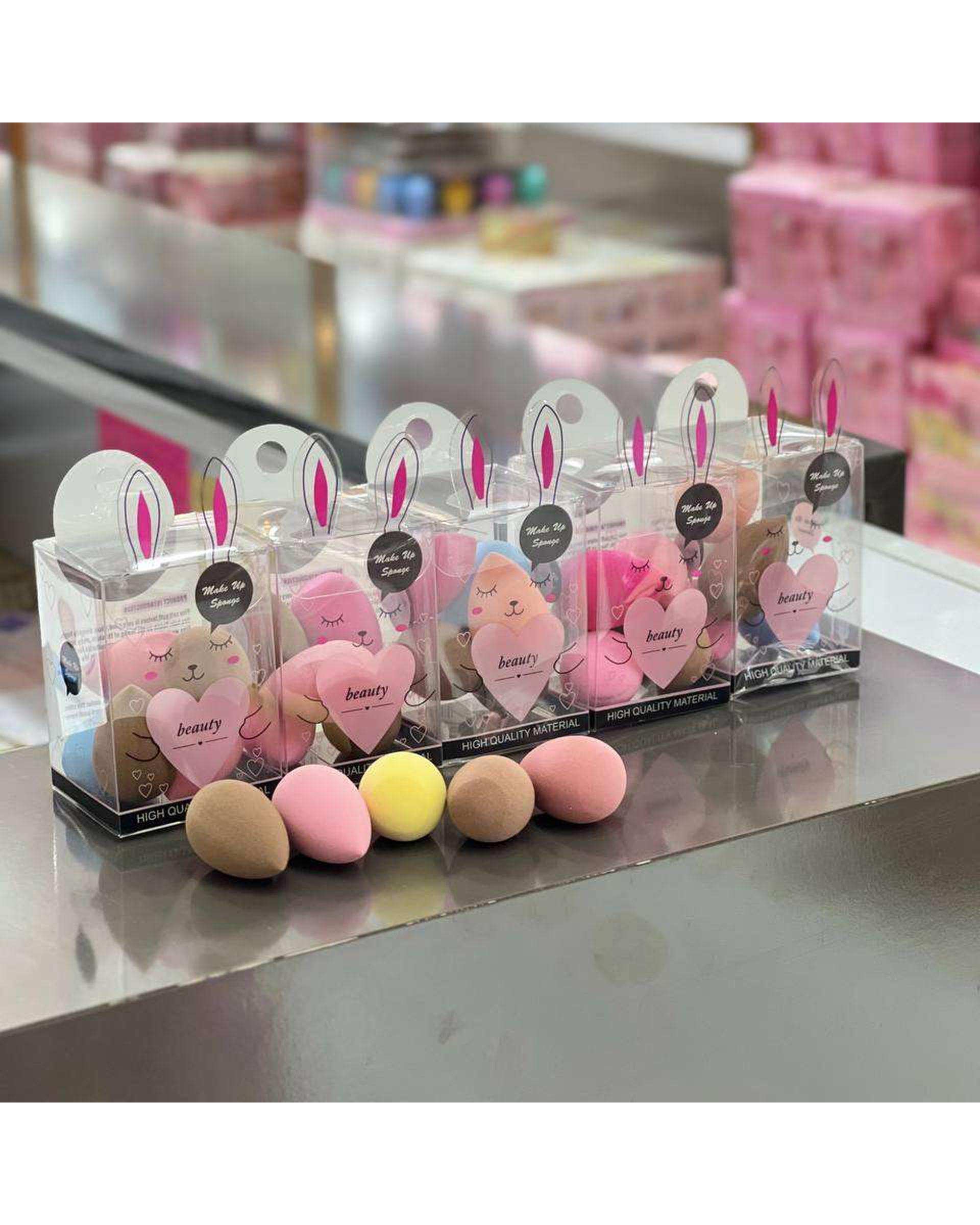 پد کانسیلر بیوتی بلندر عروسکی بسته ۵ عددی