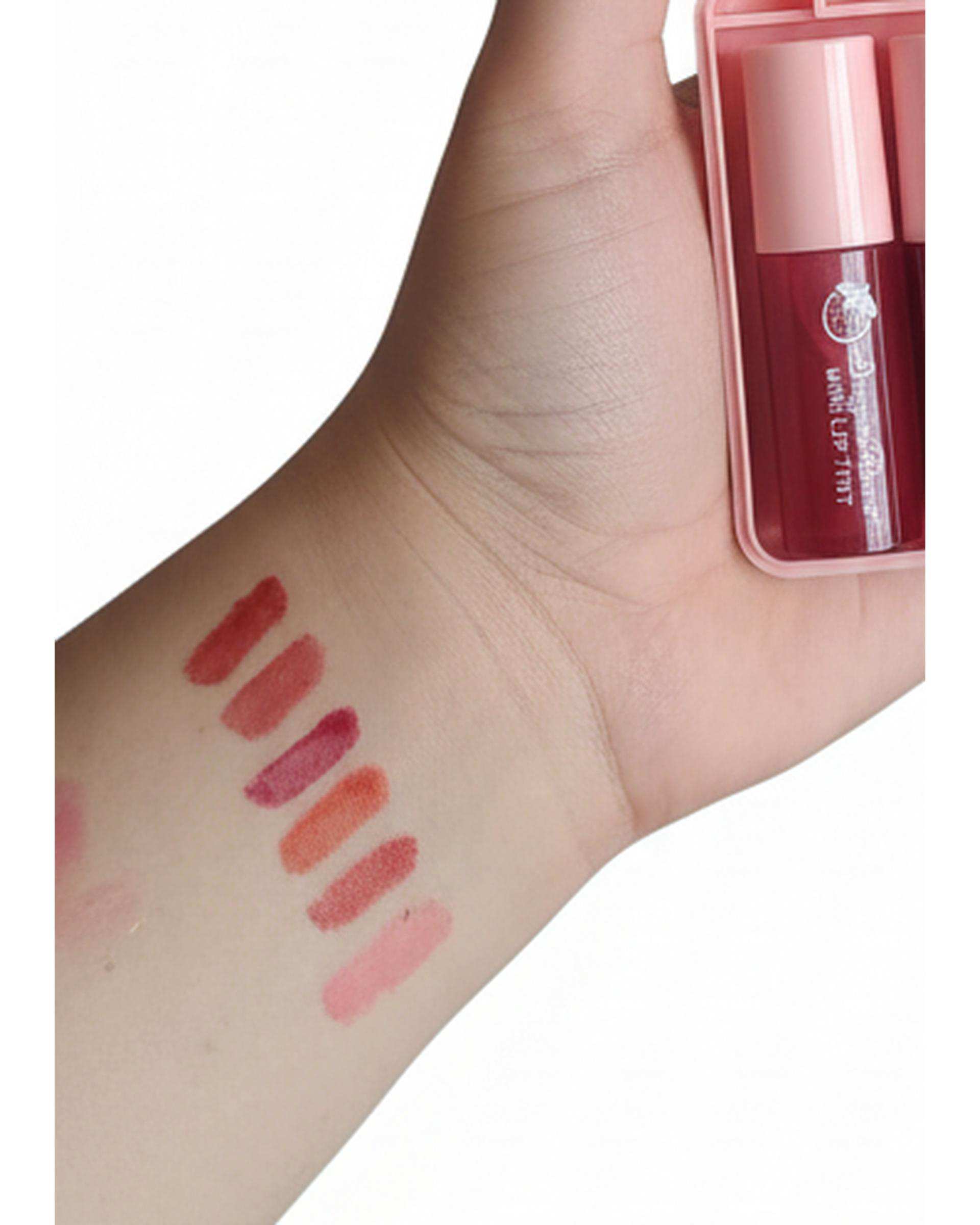 تینت لب و گونه دراگون رانی مدل توت فرنگی بسته 6 عددی