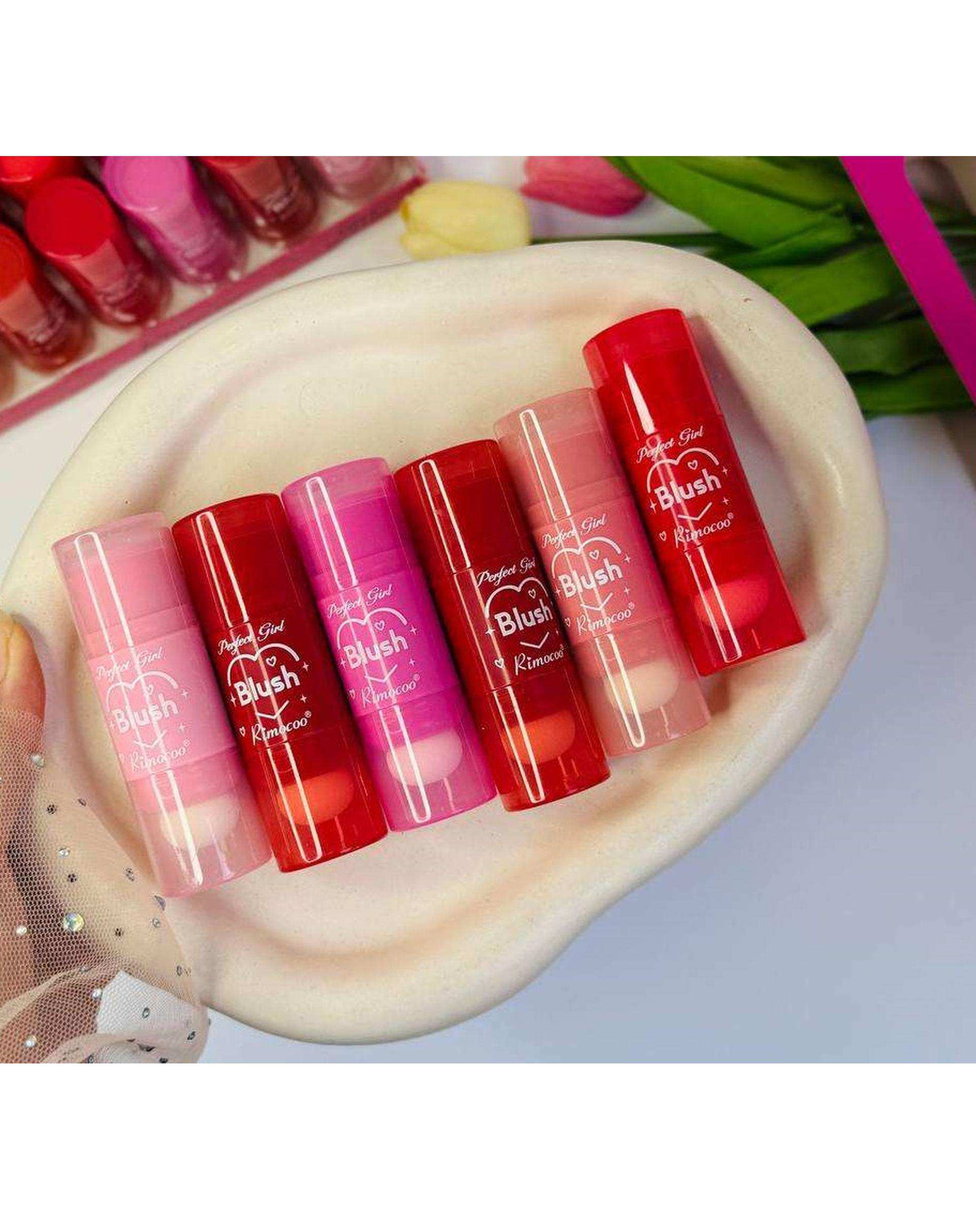 رژگونه استیکی دوطرفه پددار ریموکو RIMOCOO شماره 02