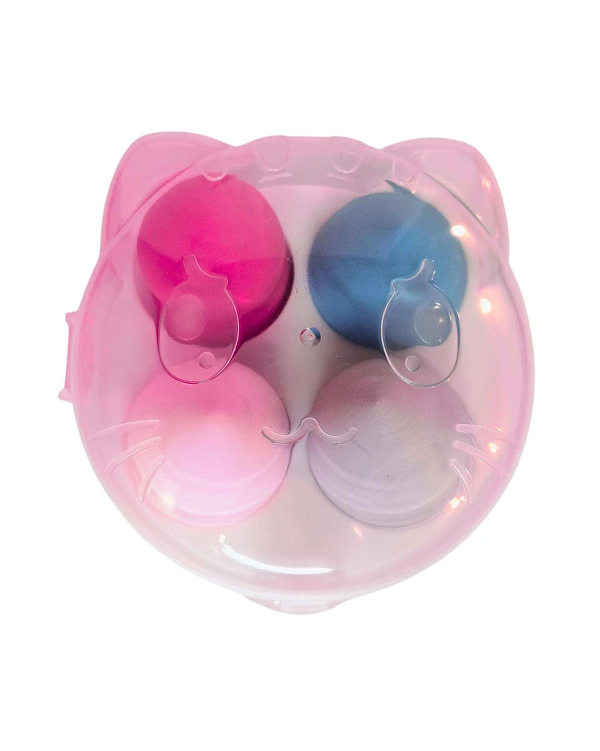 پد آرایشی بیوتی بلندر مدل گربه مجموعه ۴ عددی