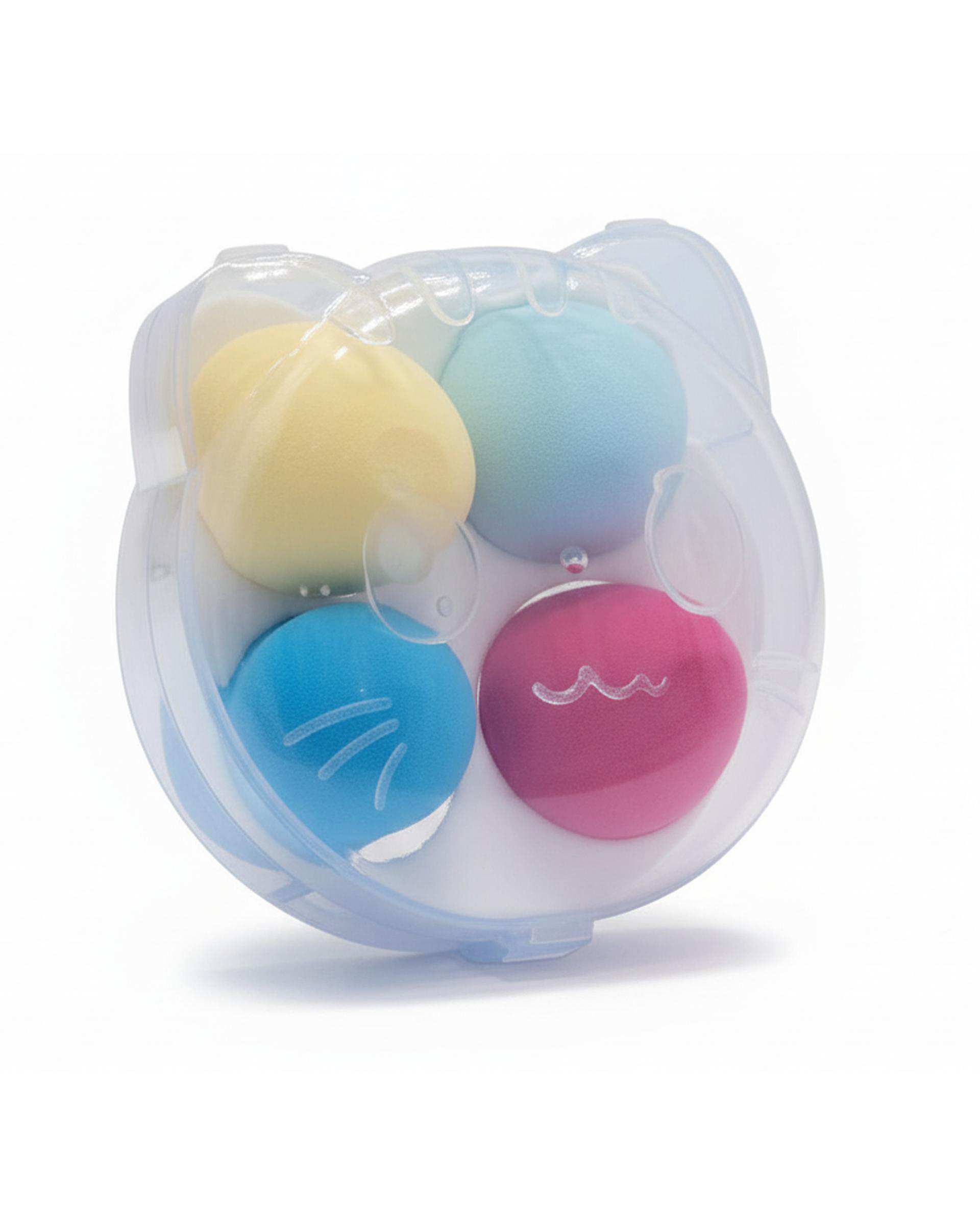 پد آرایشی بیوتی بلندر مدل گربه مجموعه ۴ عددی