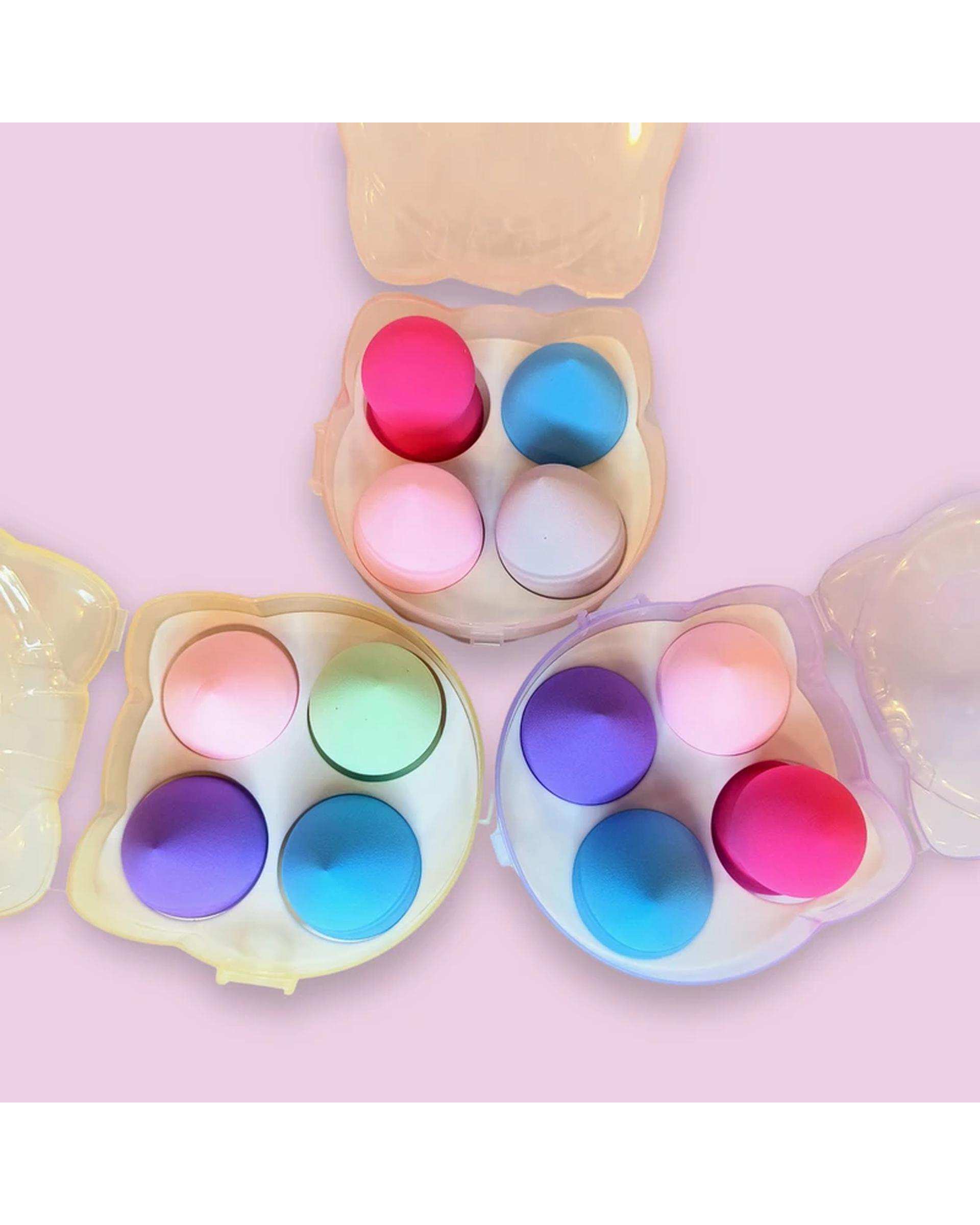 پد آرایشی بیوتی بلندر مدل گربه مجموعه ۴ عددی