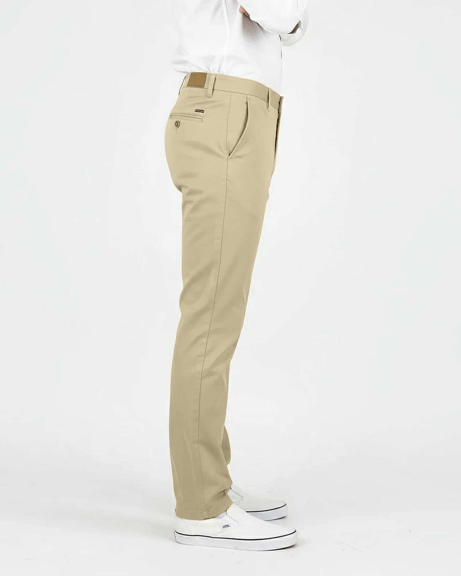 شلوار کتان مردانه کرم یوسف Yoosef کد 203025