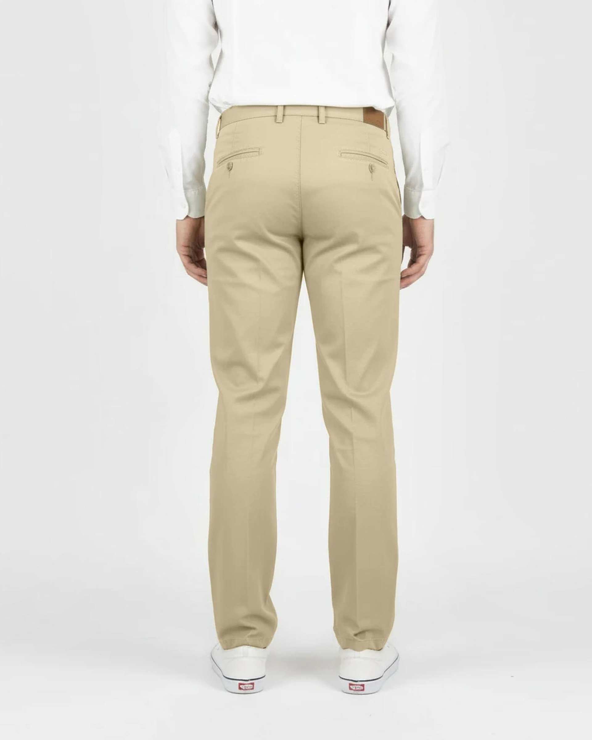 شلوار کتان مردانه کرم یوسف Yoosef کد 203025