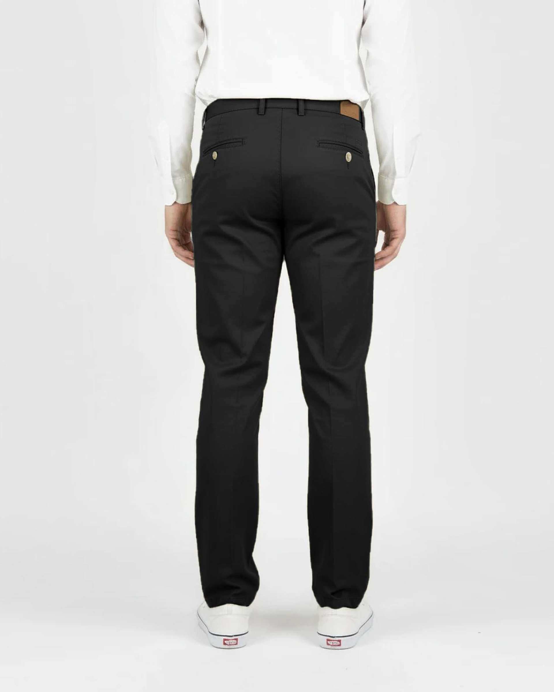 شلوار کتان مردانه مشکی یوسف Yoosef کد 203025