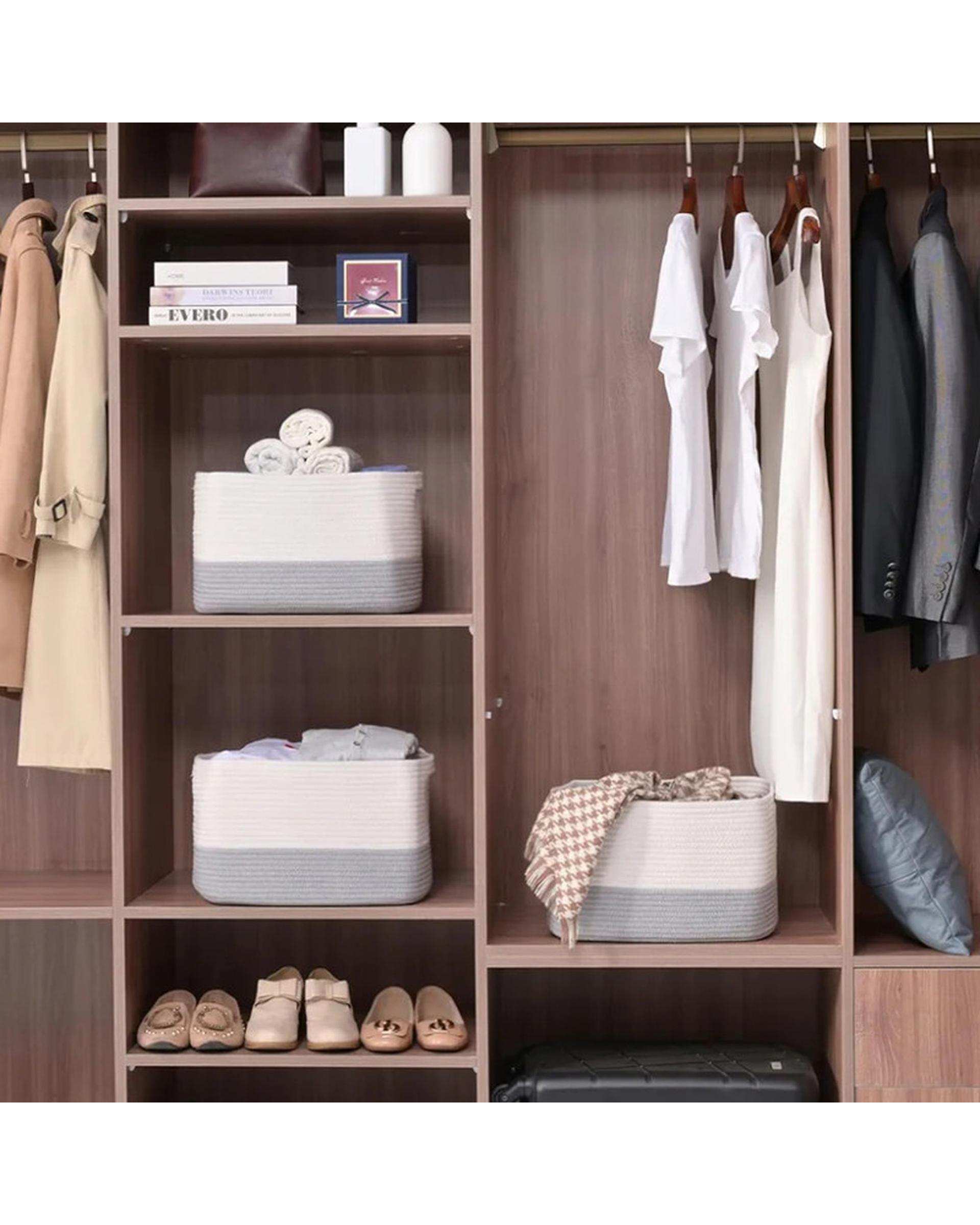 ارگانایزر طوسی سفید مدل 02 بسته 3 عددی