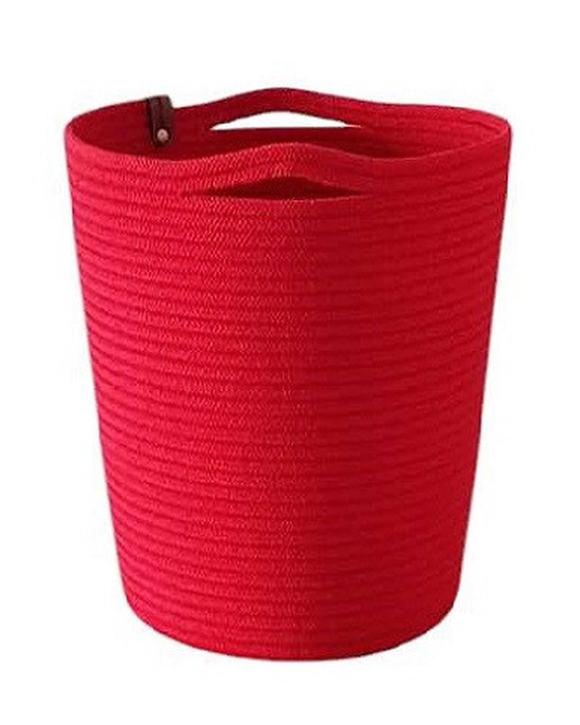 سطل زباله قرمز مدل ba