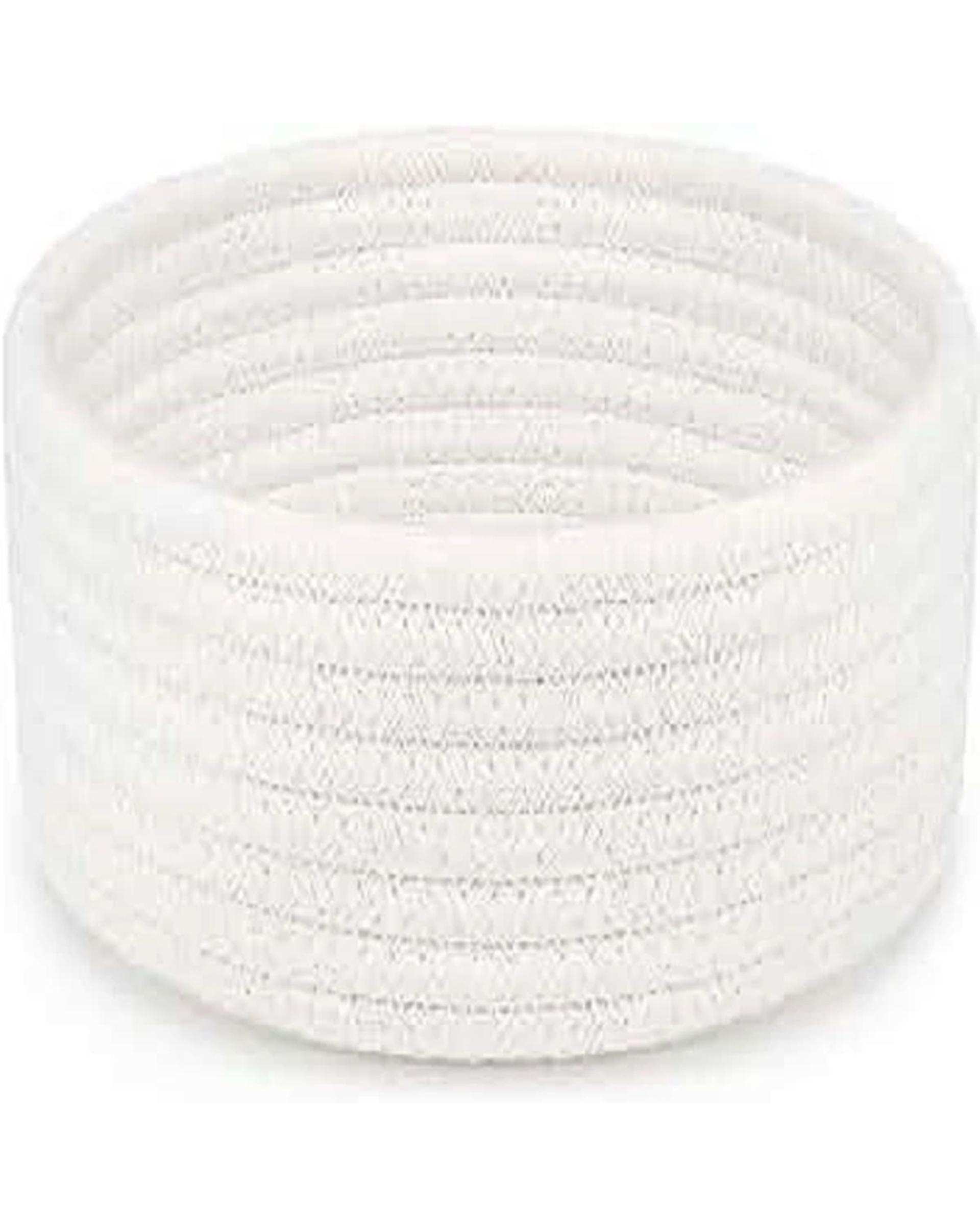 سبد نان و سبزی سفید مدل t2 مجموعه 2 عددی