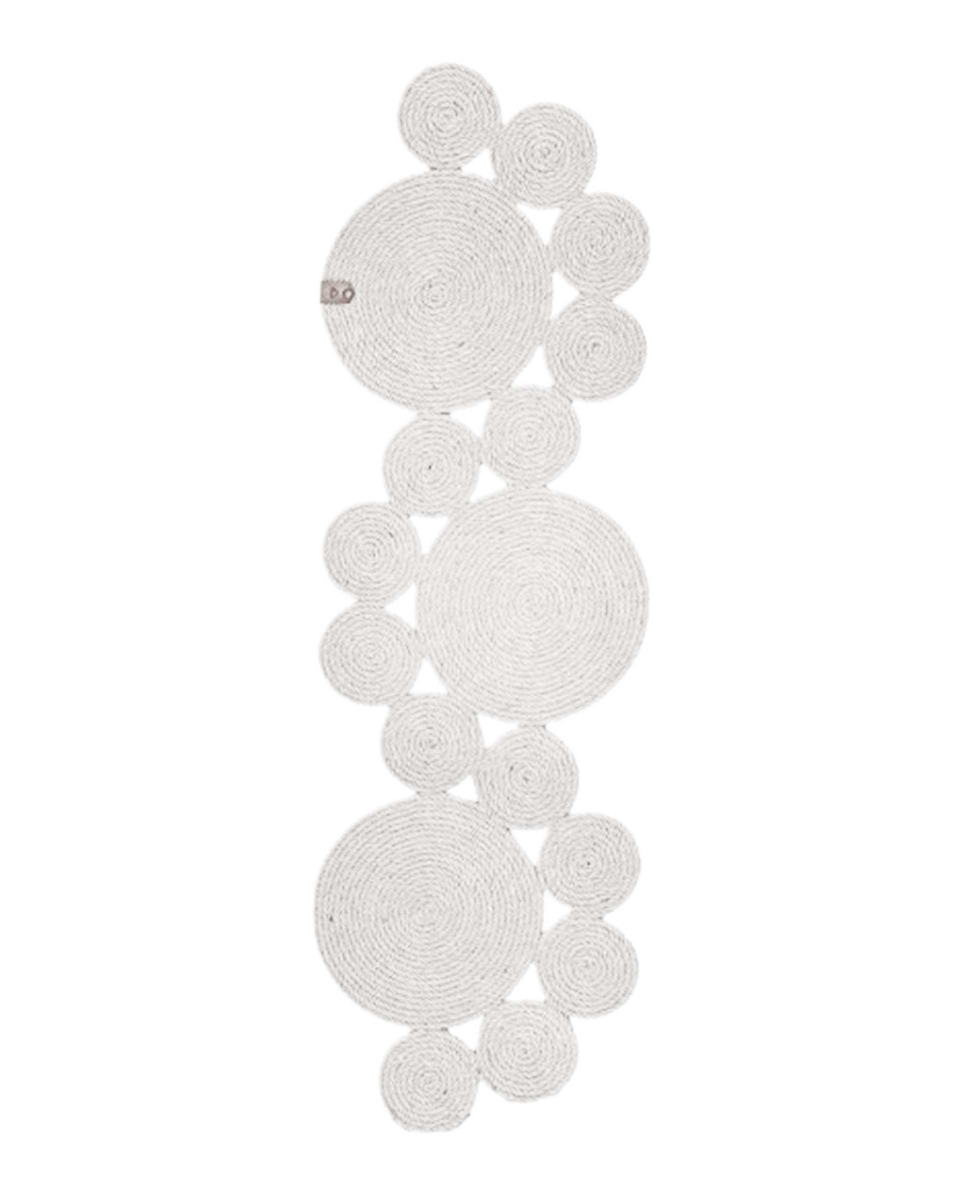 رانر سفید مدل قیطانی