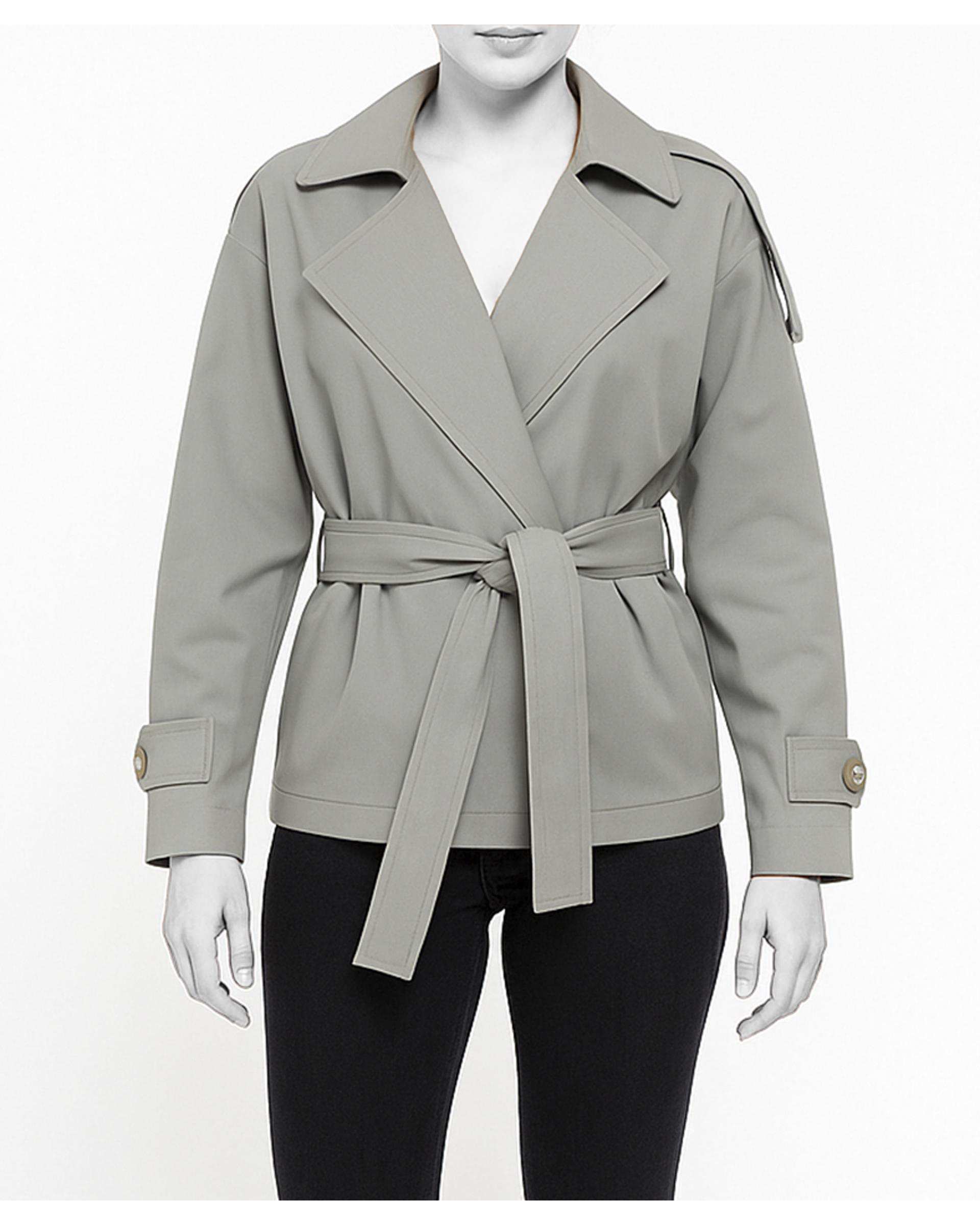 بارانی زنانه سبز روشن نیواریا Nivarya کد 0976