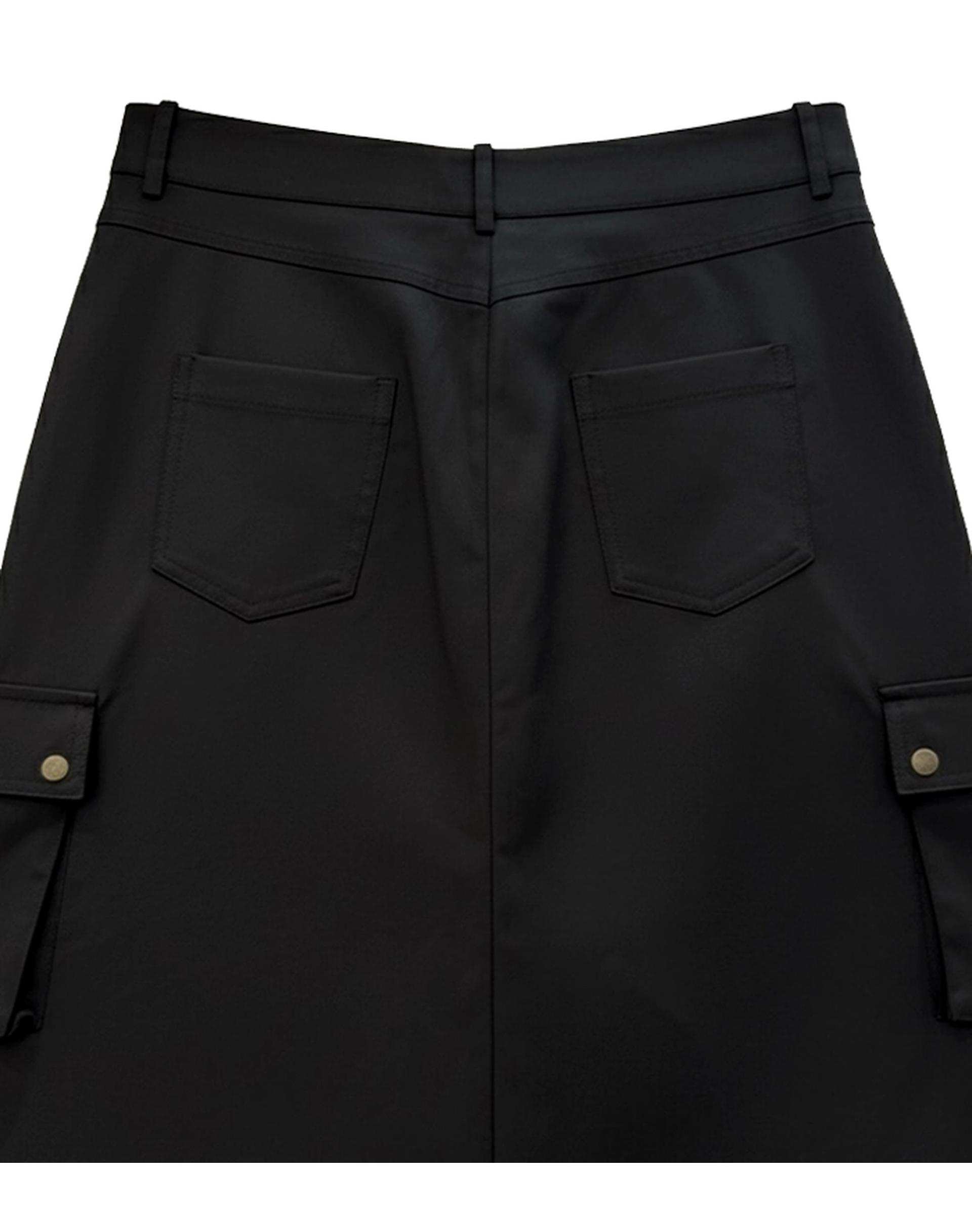 دامن زنانه مشکی نیواریا Nivarya کد 0983