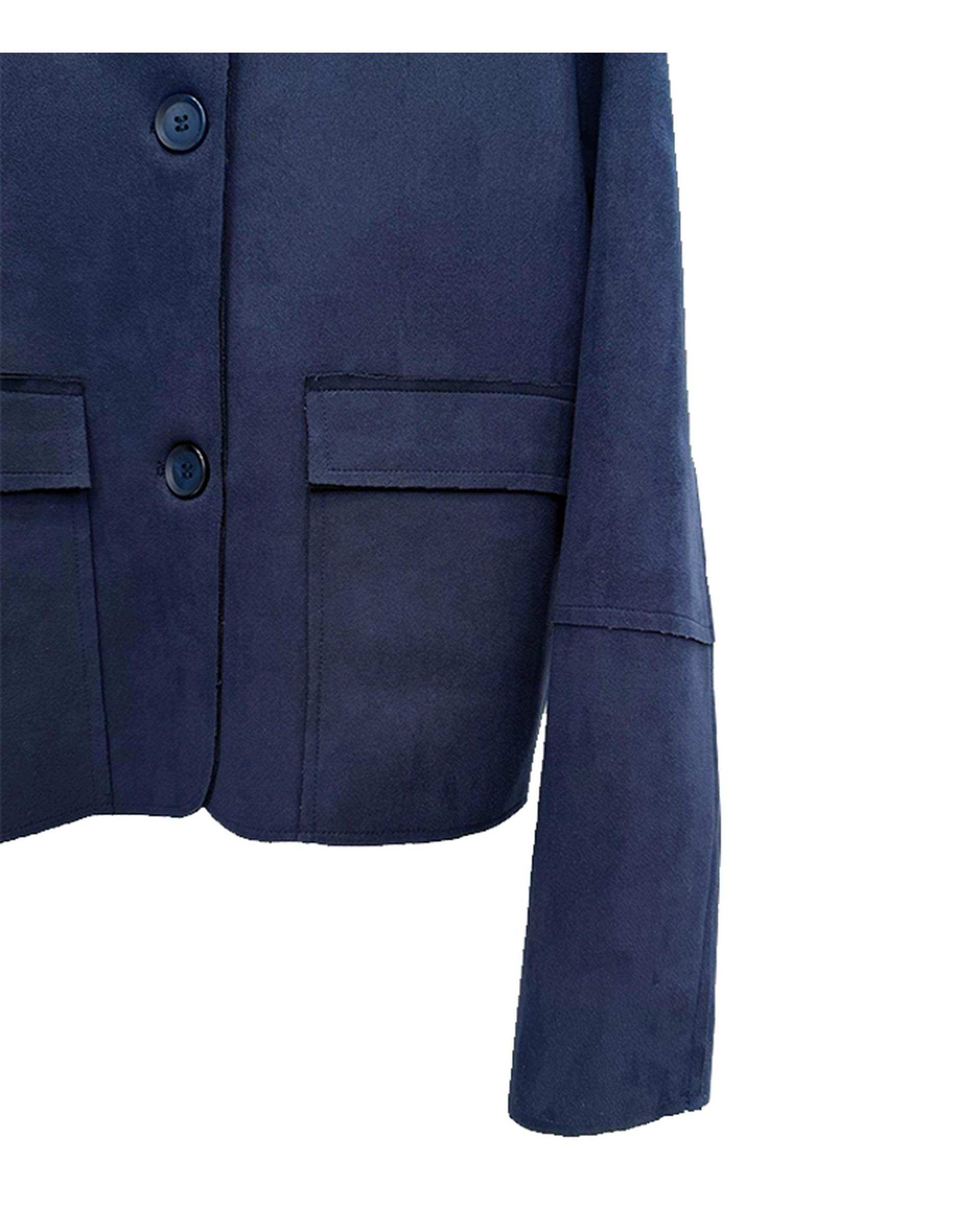 کت زنانه سوئیت جیر سرمه ای نیواریا Nivarya کد 0986