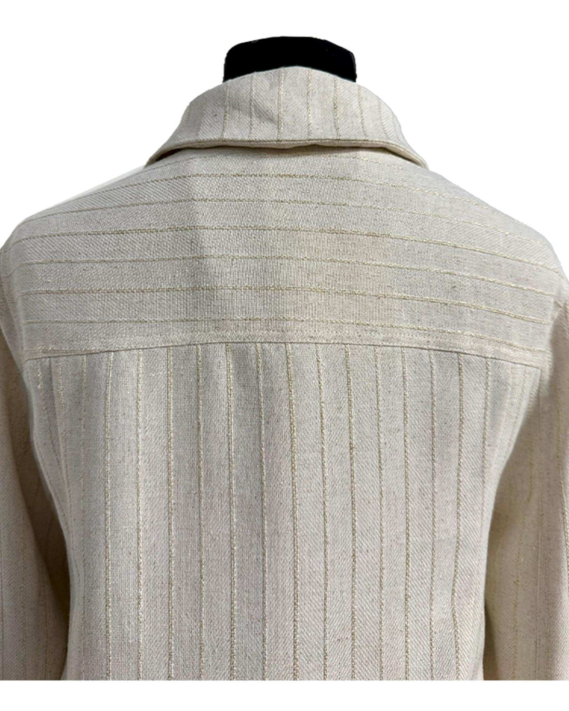 کت زنانه کرم نیواریا Nivarya کد 1073