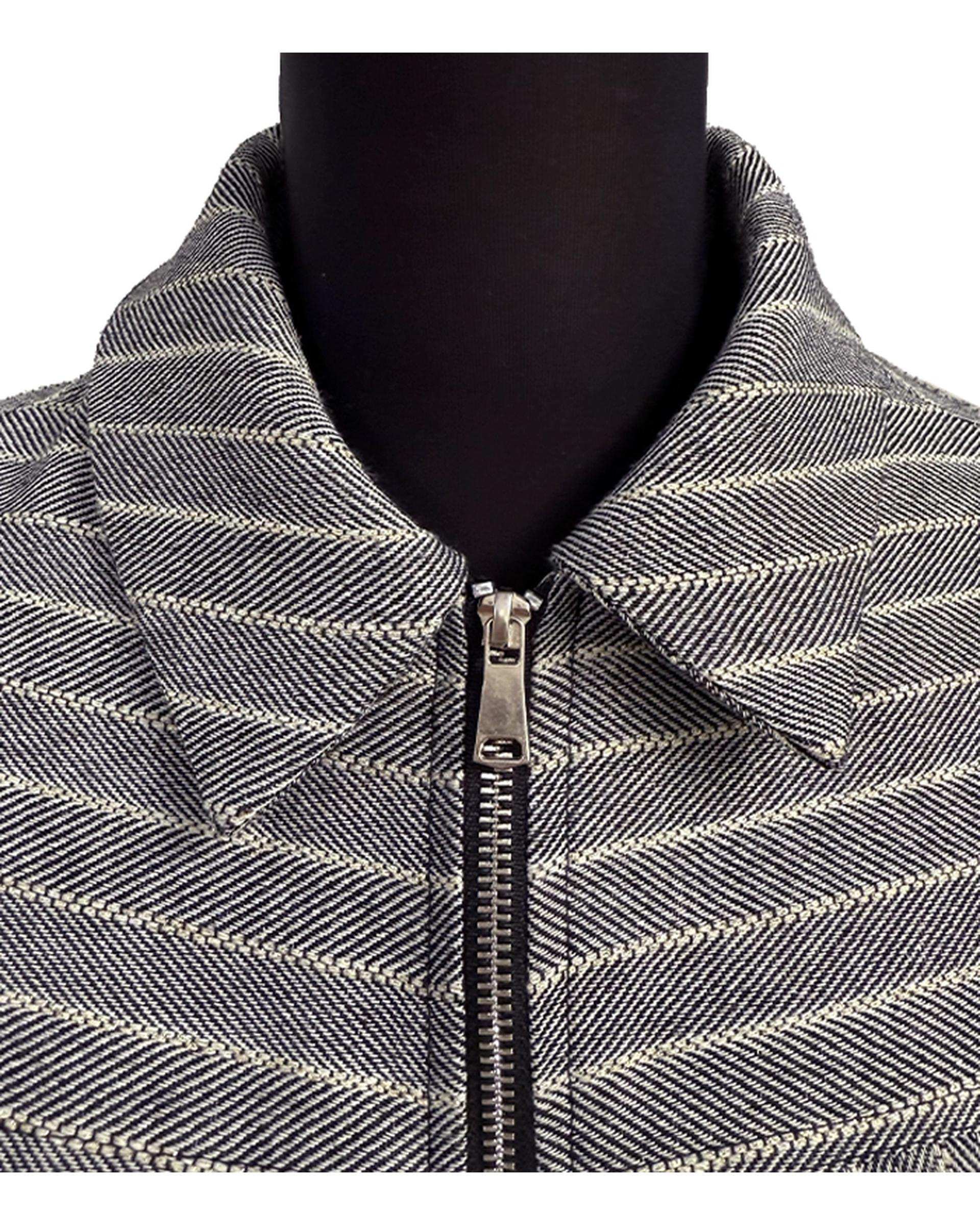 کت زنانه طوسی مشکی نیواریا Nivarya کد 1073