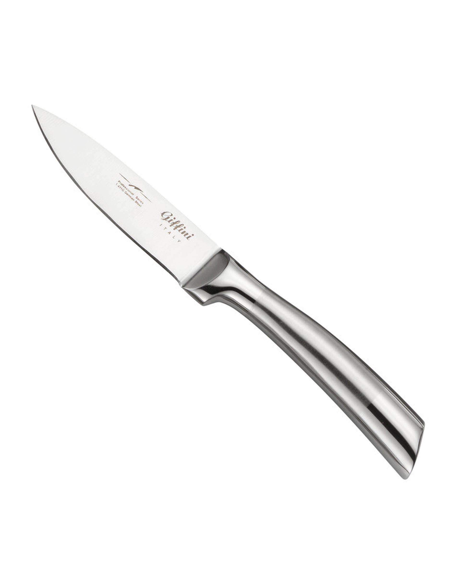 چاقو آشپزخانه و چاقو تیز کن جی فی نی Giffini مدل 01 بسته 2 عددی