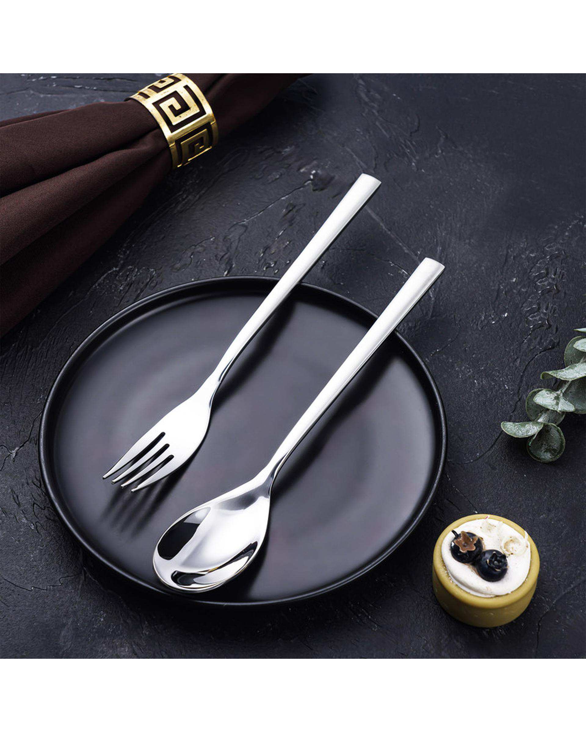 سرویس قاشق و چنگال 12 پارچه 6 نفره جی فی نی Giffini مدل 10