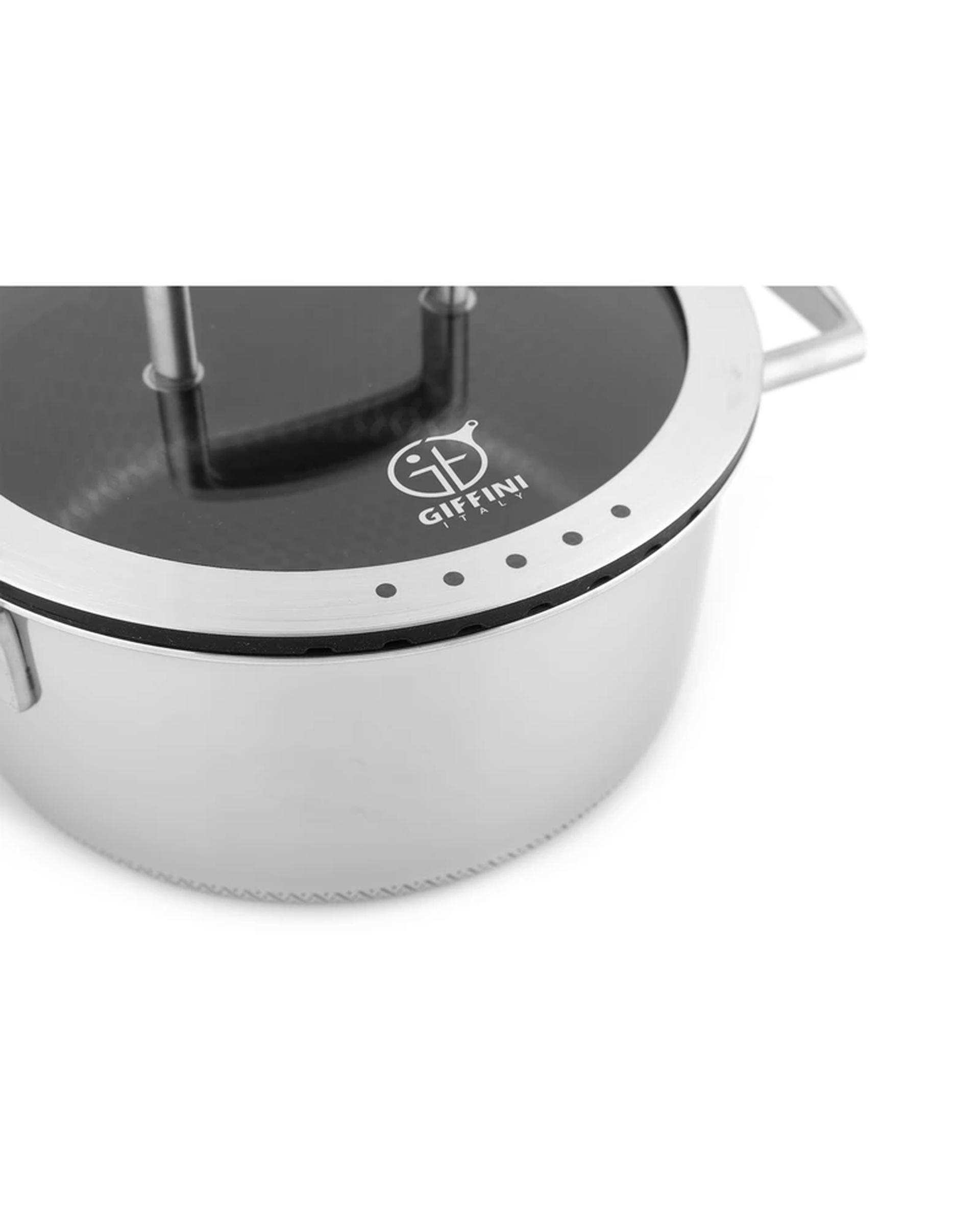 سرویس قابلمه و تابه 9 پارچه استیل جی فی نی Giffini مدل 09