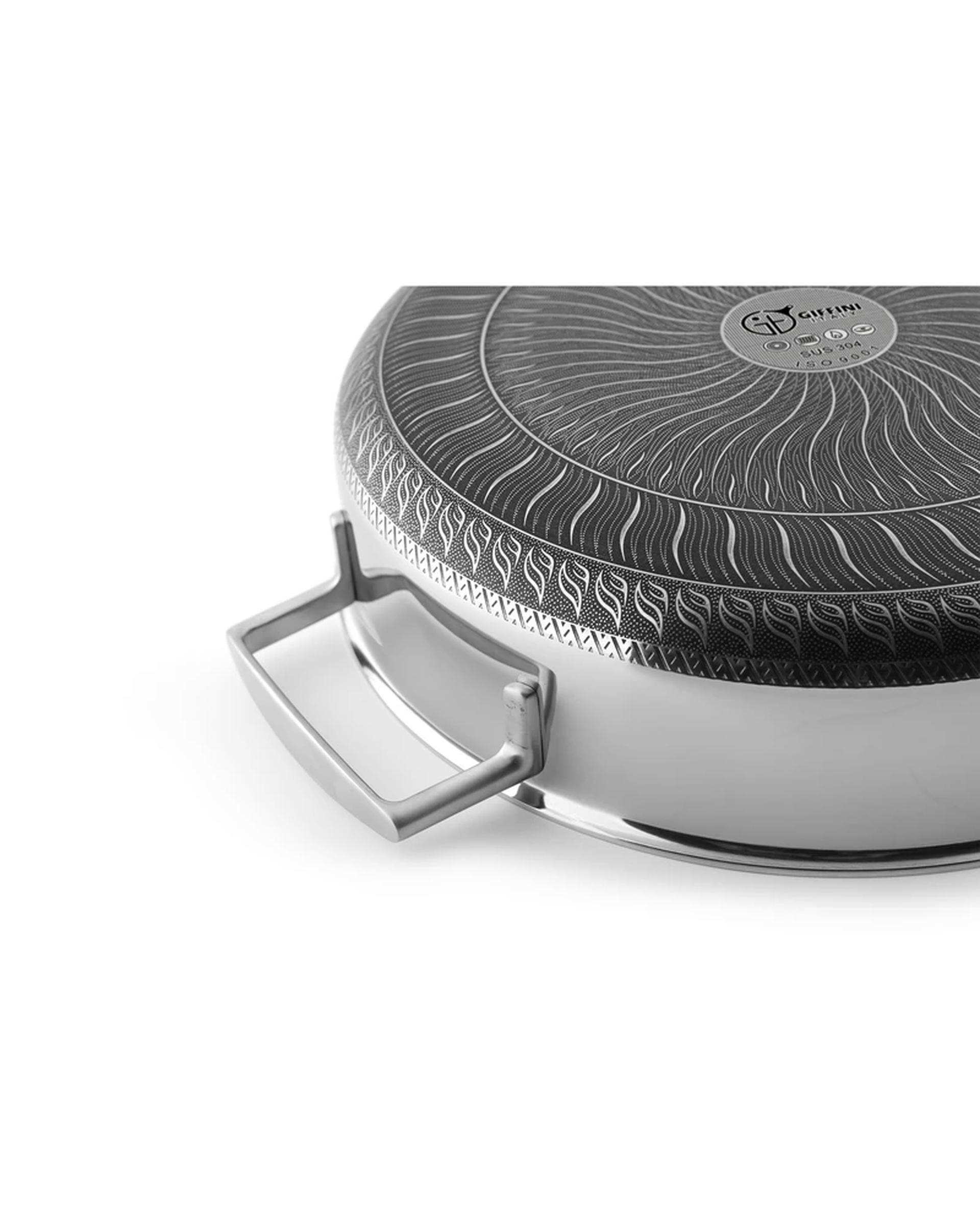 سرویس قابلمه و تابه 9 پارچه استیل جی فی نی Giffini مدل 09