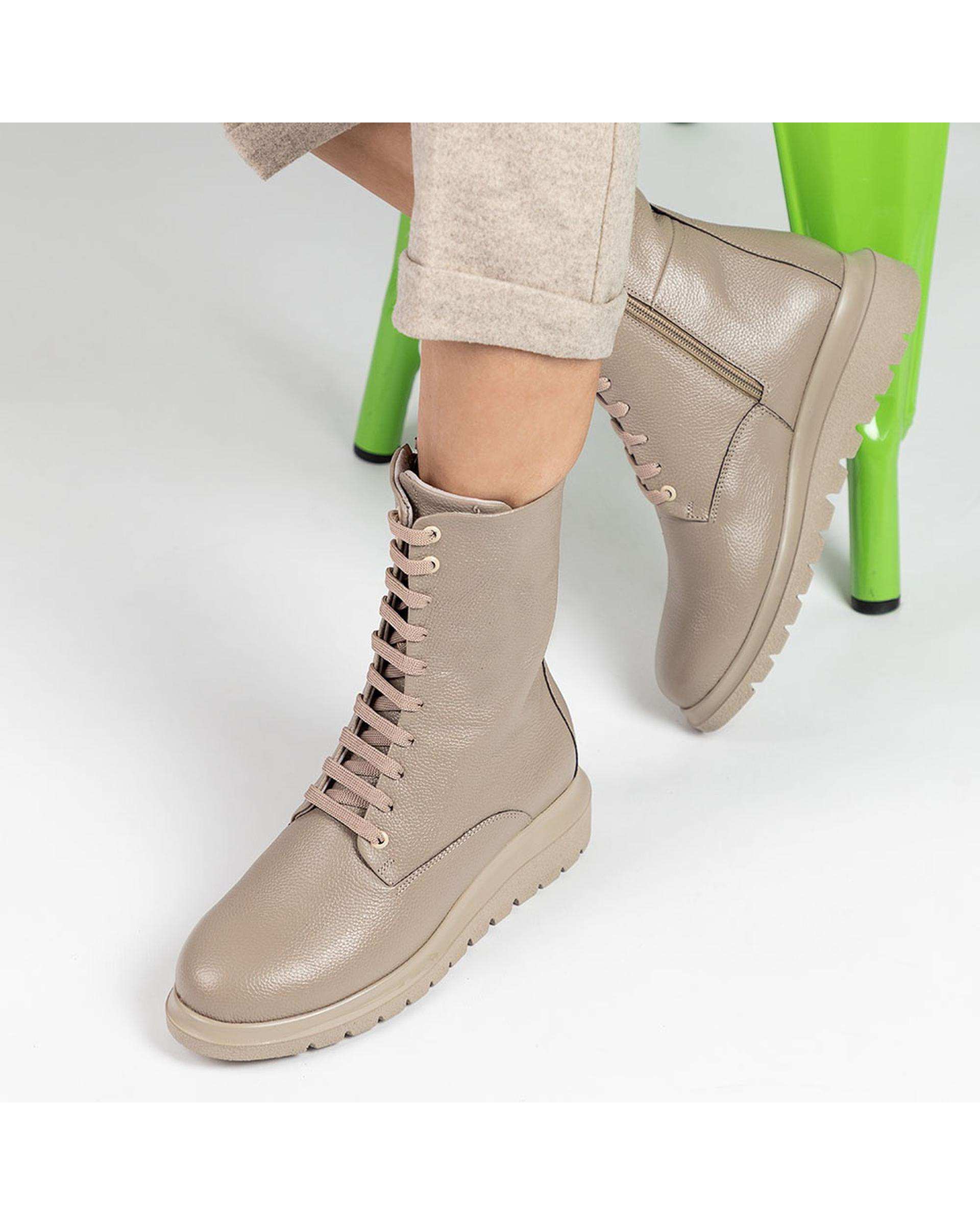 بوت چرم زنانه ویزون برتونیکس Berttonix کد A-۴۰۲۶۱