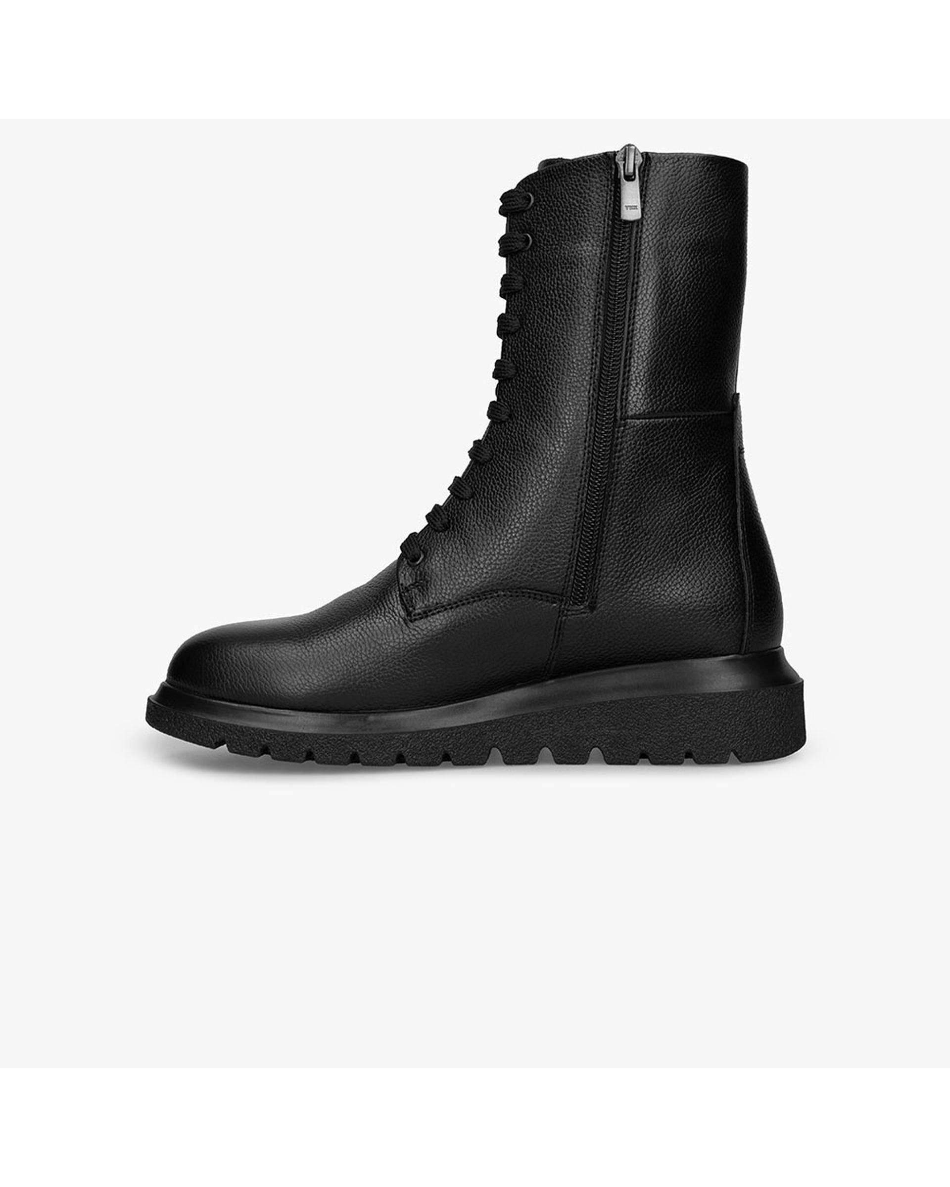 بوت چرم زنانه مشکی برتونیکس Berttonix کد A-۴۰۲۶۱