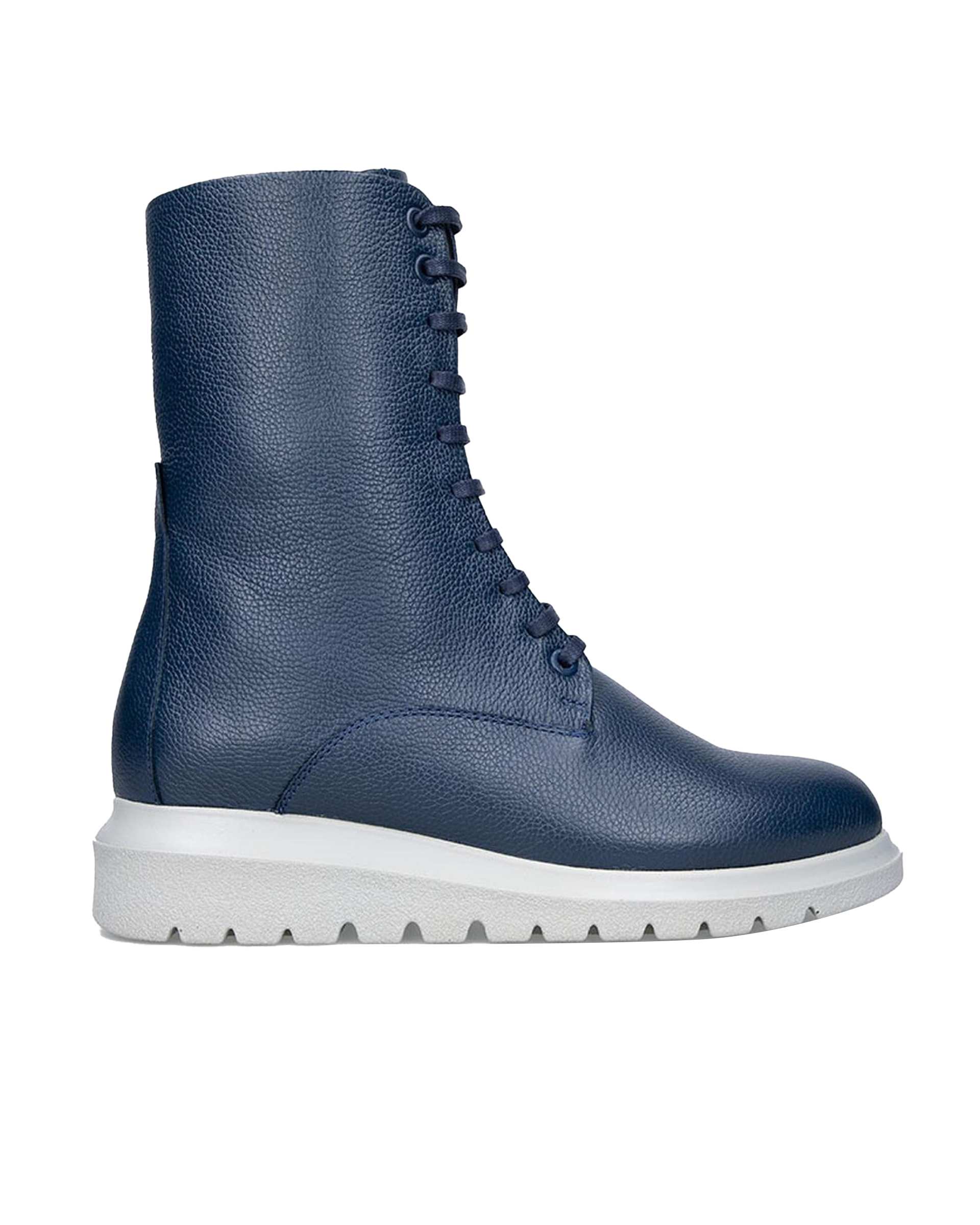 بوت چرم زنانه سرمه ای برتونیکس Berttonix کد A-۴۰۲۶۱