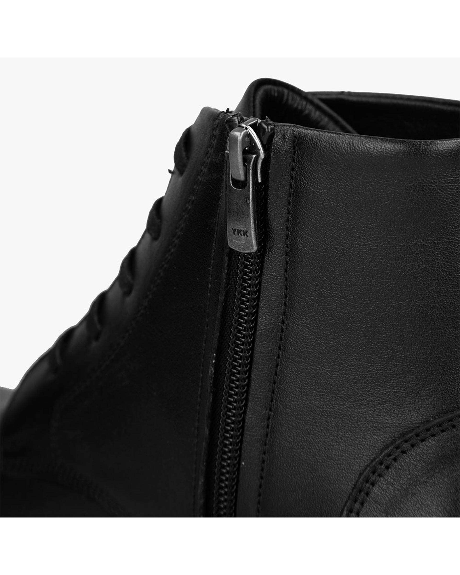 بوت چرم زنانه مشکی برتونیکس Berttonix کد 2466