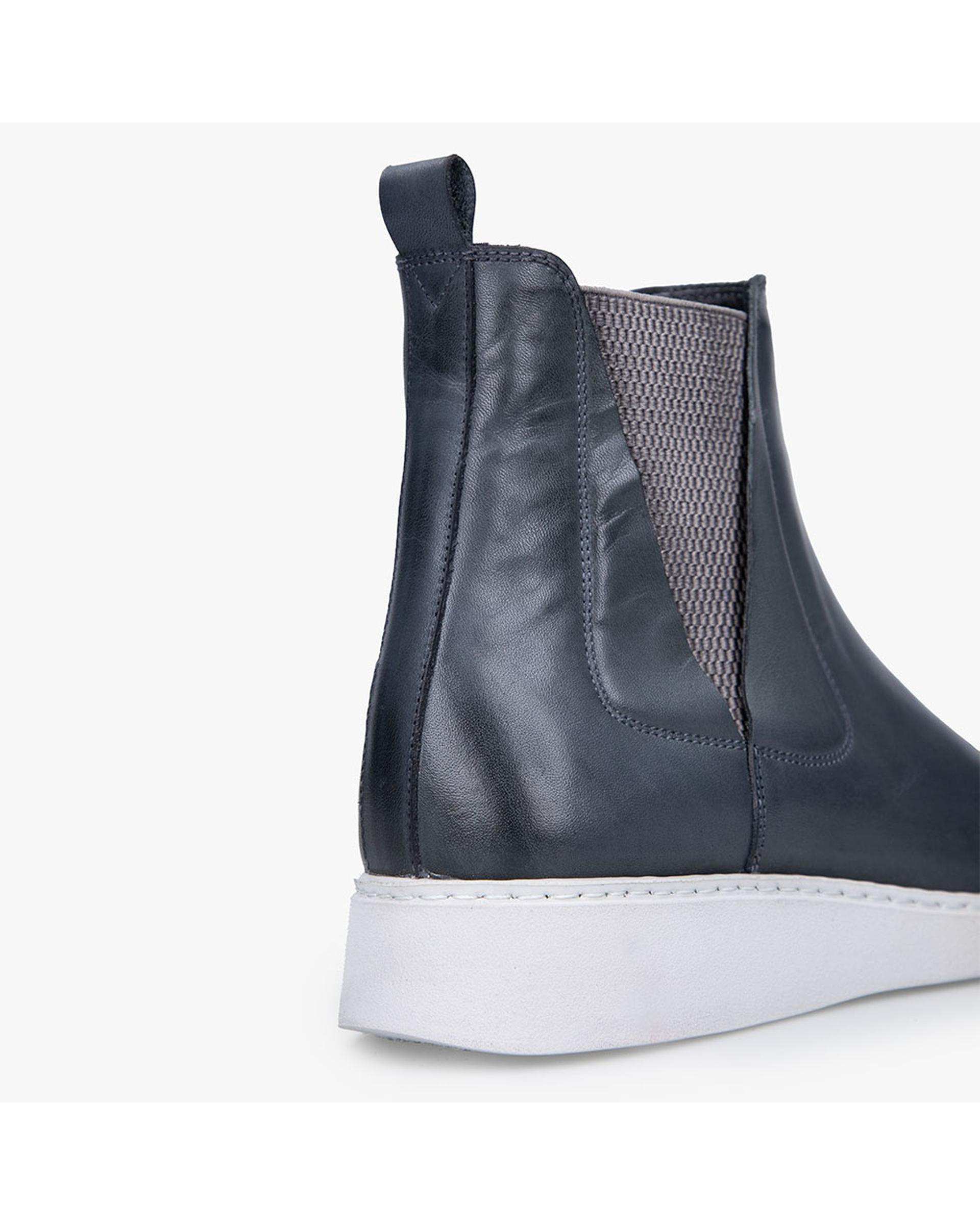 بوت چرم زنانه طوسی برتونیکس Berttonix کد MT-۴۰۸۷