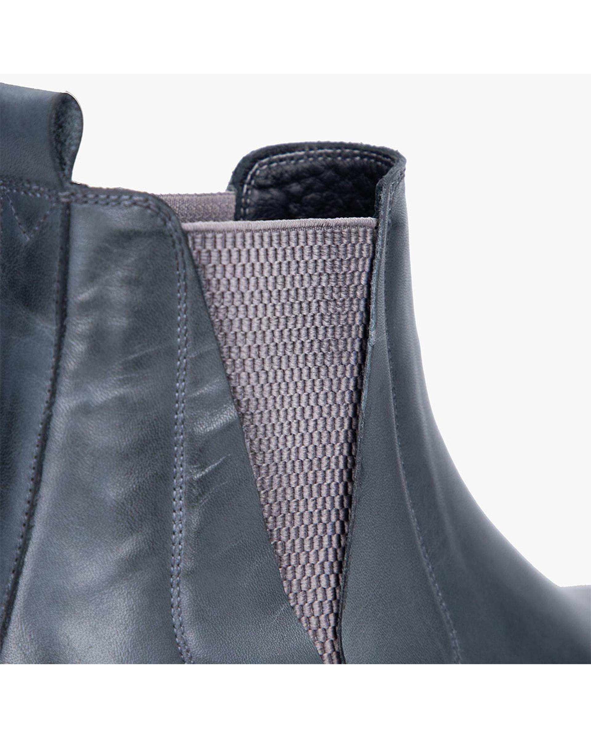 بوت چرم زنانه طوسی برتونیکس Berttonix کد MT-۴۰۸۷