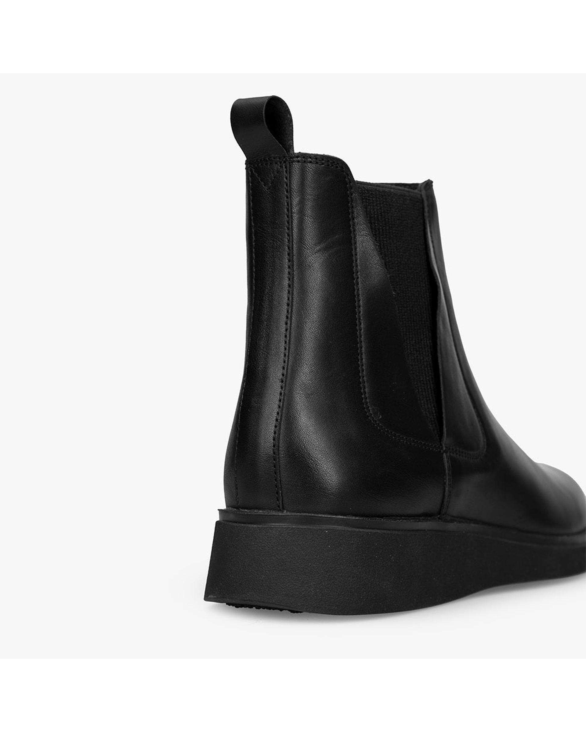 بوت چرم زنانه مشکی برتونیکس Berttonix کد MT-۴۰۸۷