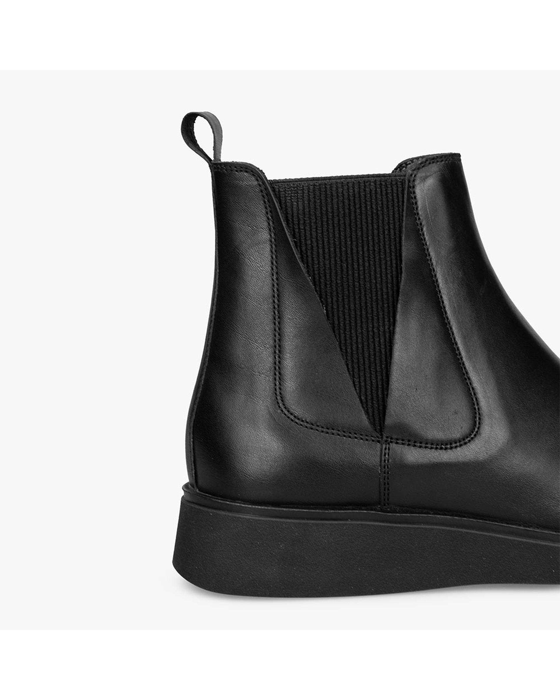 بوت چرم زنانه مشکی برتونیکس Berttonix کد MT-۴۰۸۷